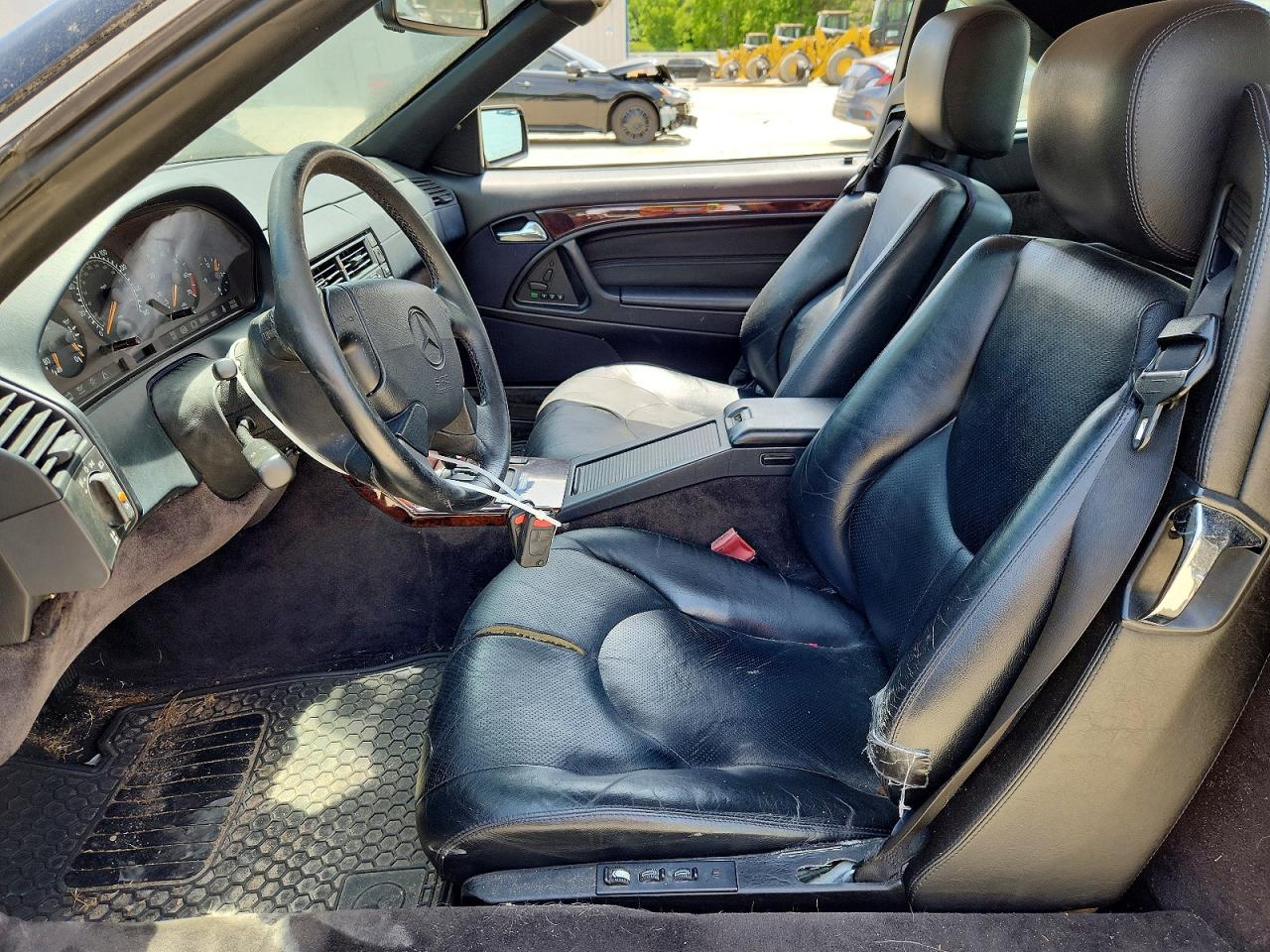 1998 Mercedes-benz Sl 500 Черный vin: WDBFA67F3WF169129