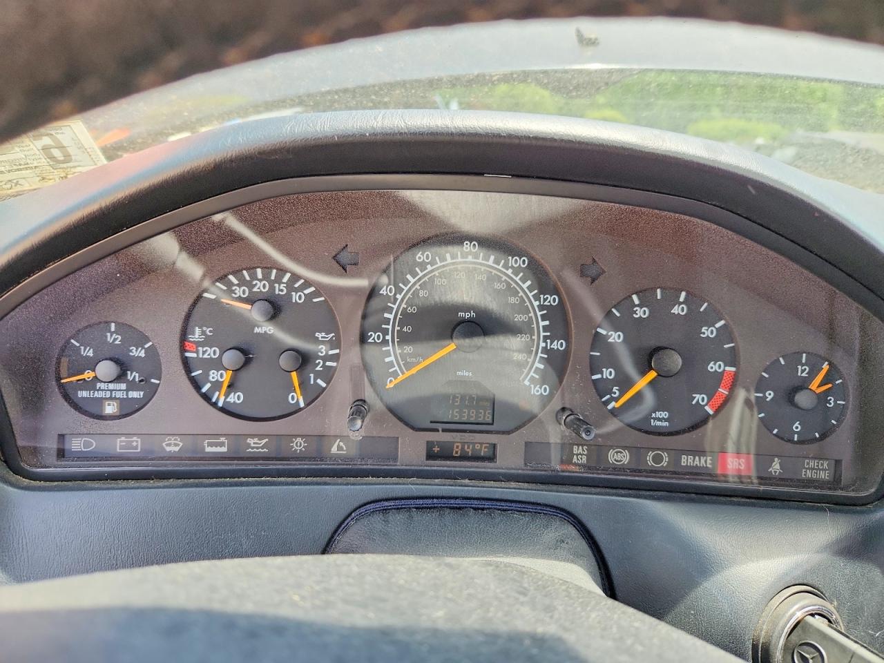 1998 Mercedes-benz Sl 500 Черный vin: WDBFA67F3WF169129