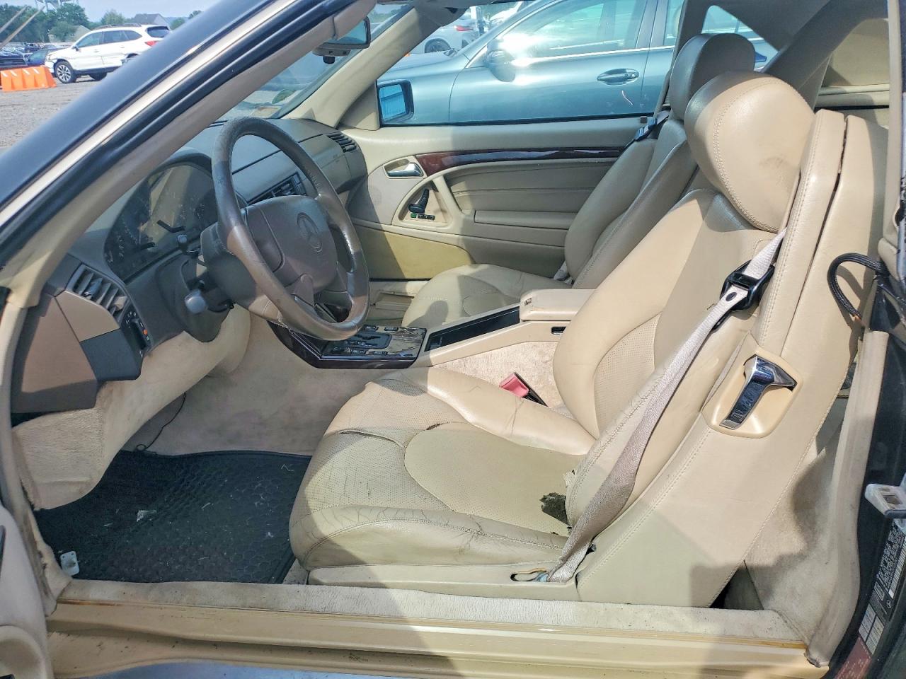 1996 Mercedes-benz Sl 500 Black vin: WDBFA67F4TF127757