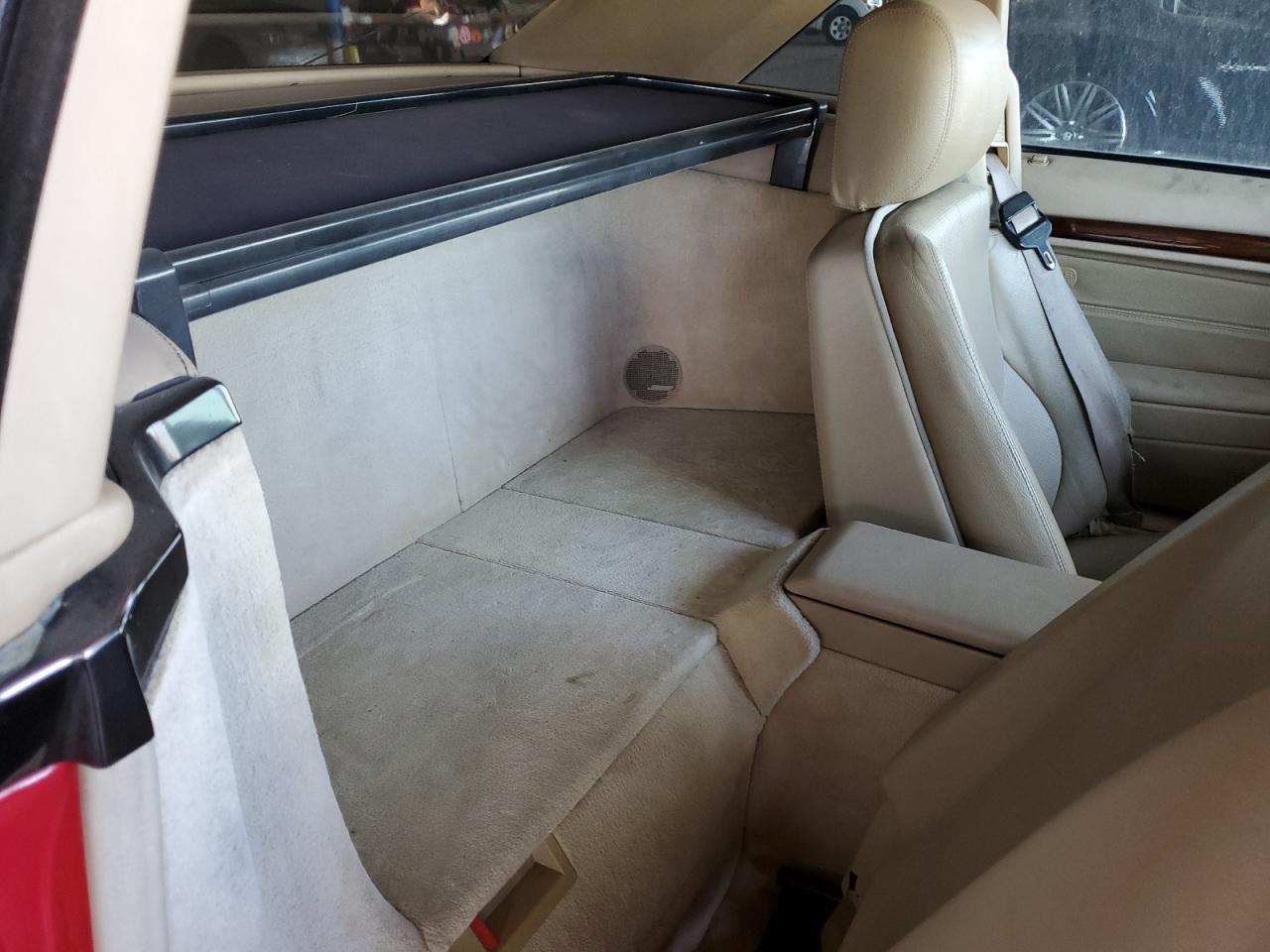 1997 Mercedes-benz Sl 500 Red vin: WDBFA67F4VF149325