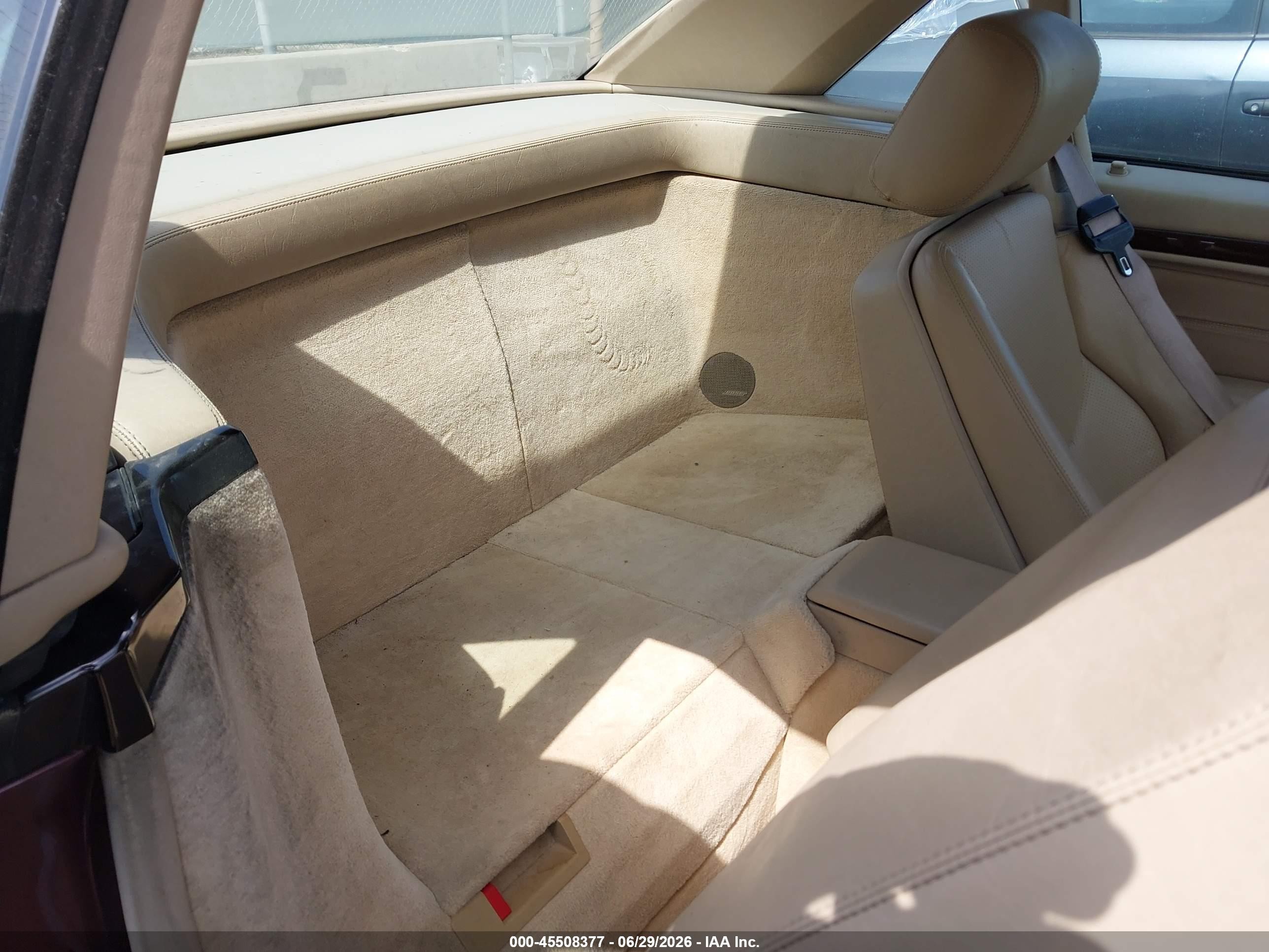1998 Mercedes-benz Sl 500 Burgundy vin: WDBFA67F4WF162478