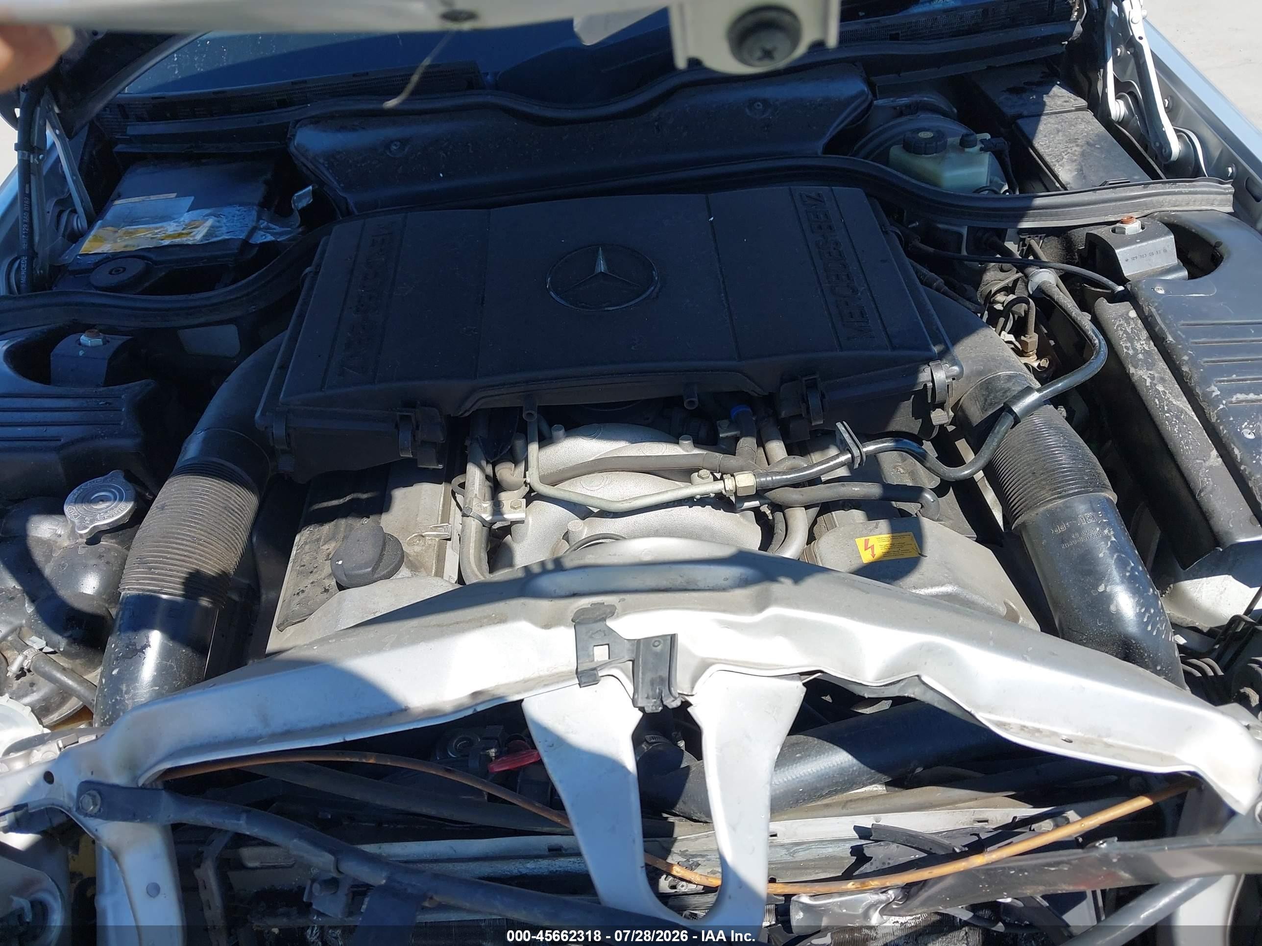 1996 Mercedes-benz Sl 500 Серебряный vin: WDBFA67F5TF128884