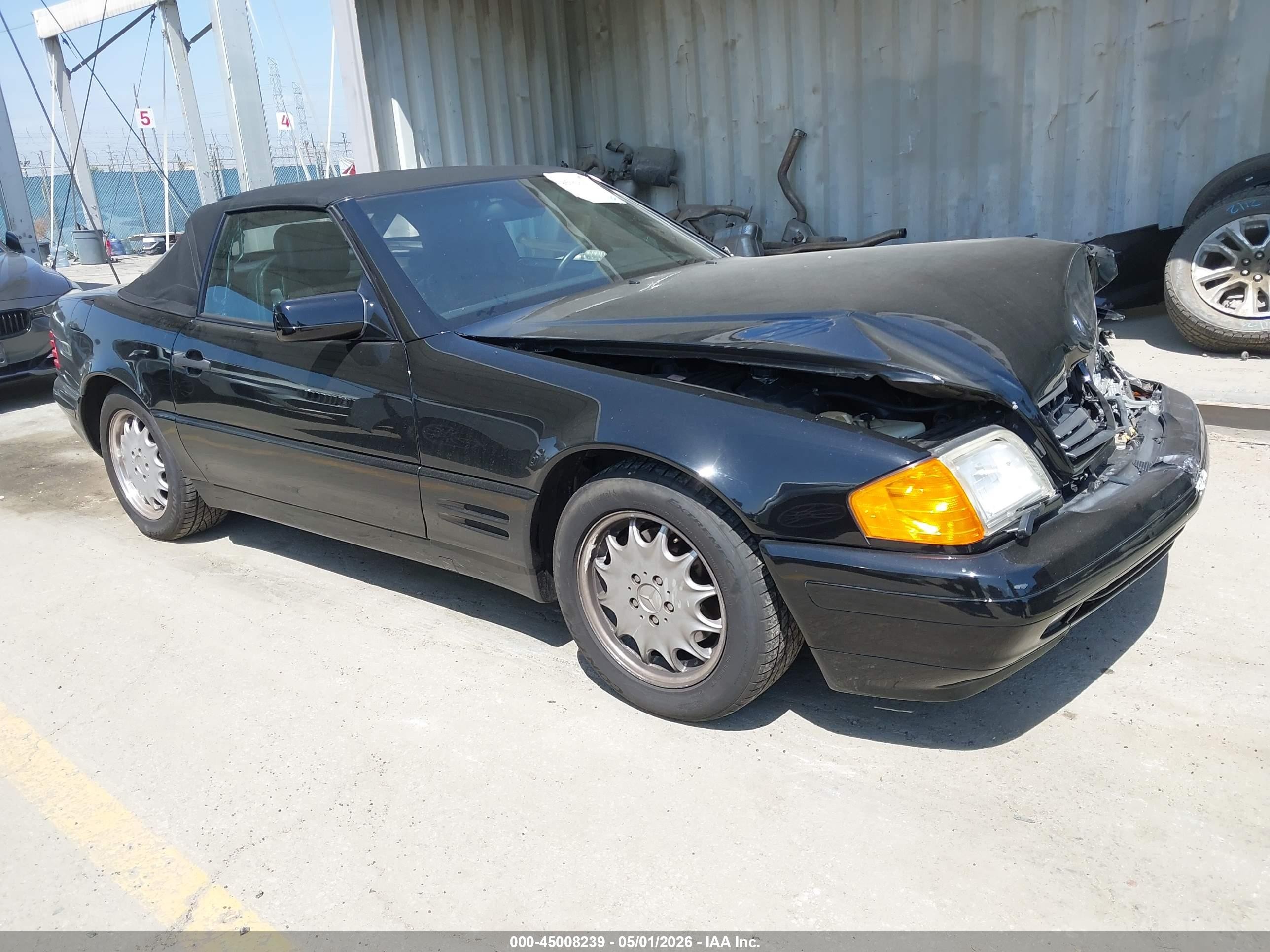 1997 Mercedes-benz Sl 500   Black vin: WDBFA67F5VF149611