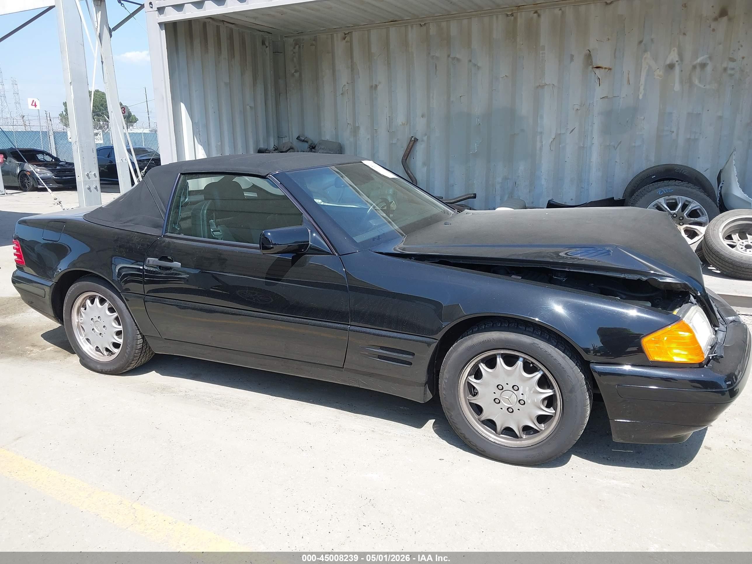 1997 Mercedes-benz Sl 500   Black vin: WDBFA67F5VF149611