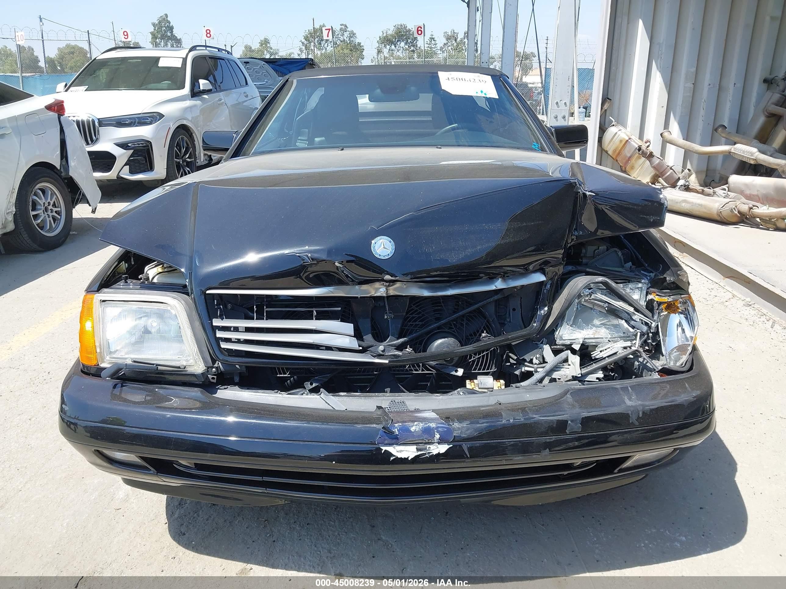1997 Mercedes-benz Sl 500   Black vin: WDBFA67F5VF149611