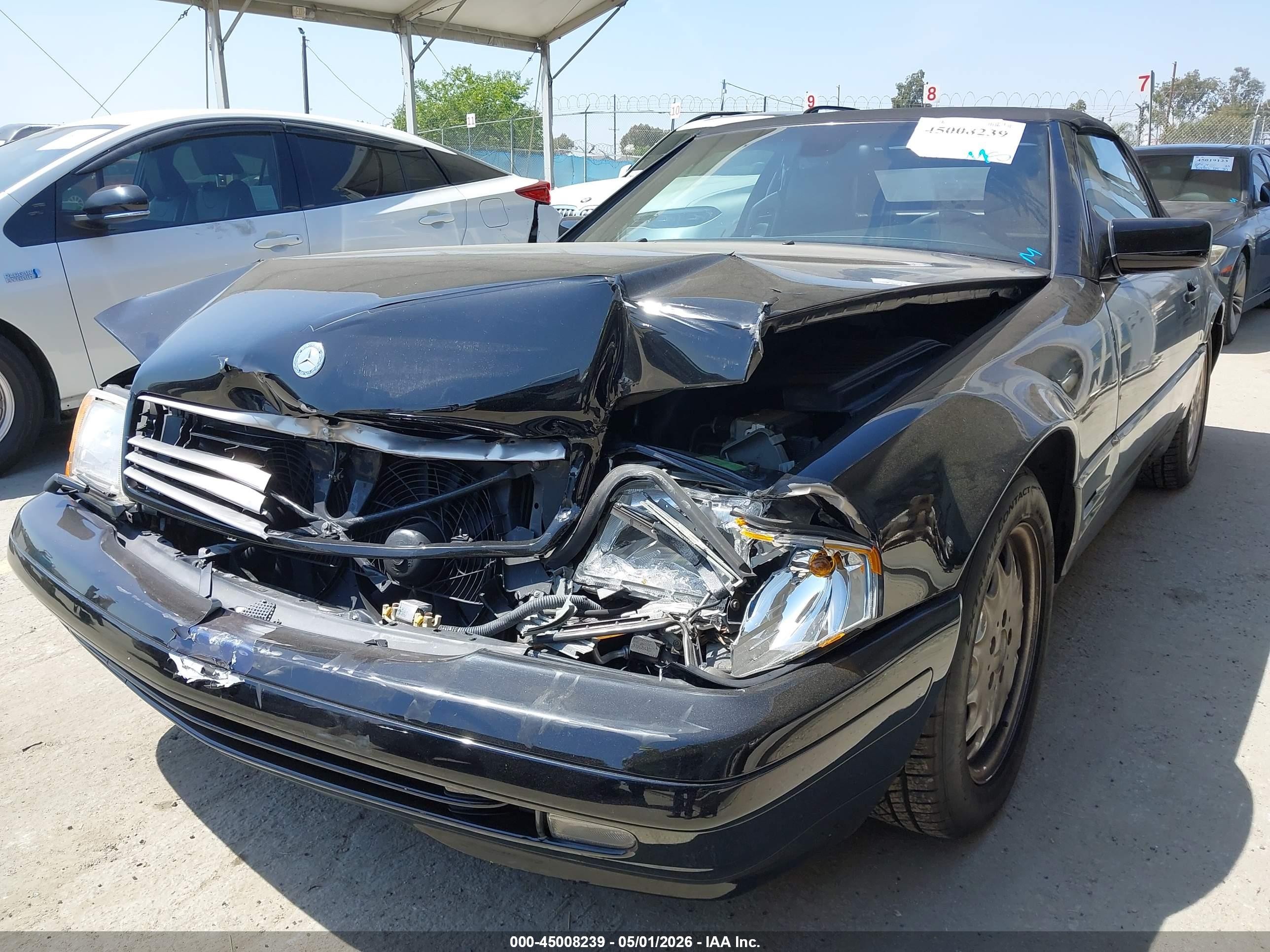 1997 Mercedes-benz Sl 500   Black vin: WDBFA67F5VF149611