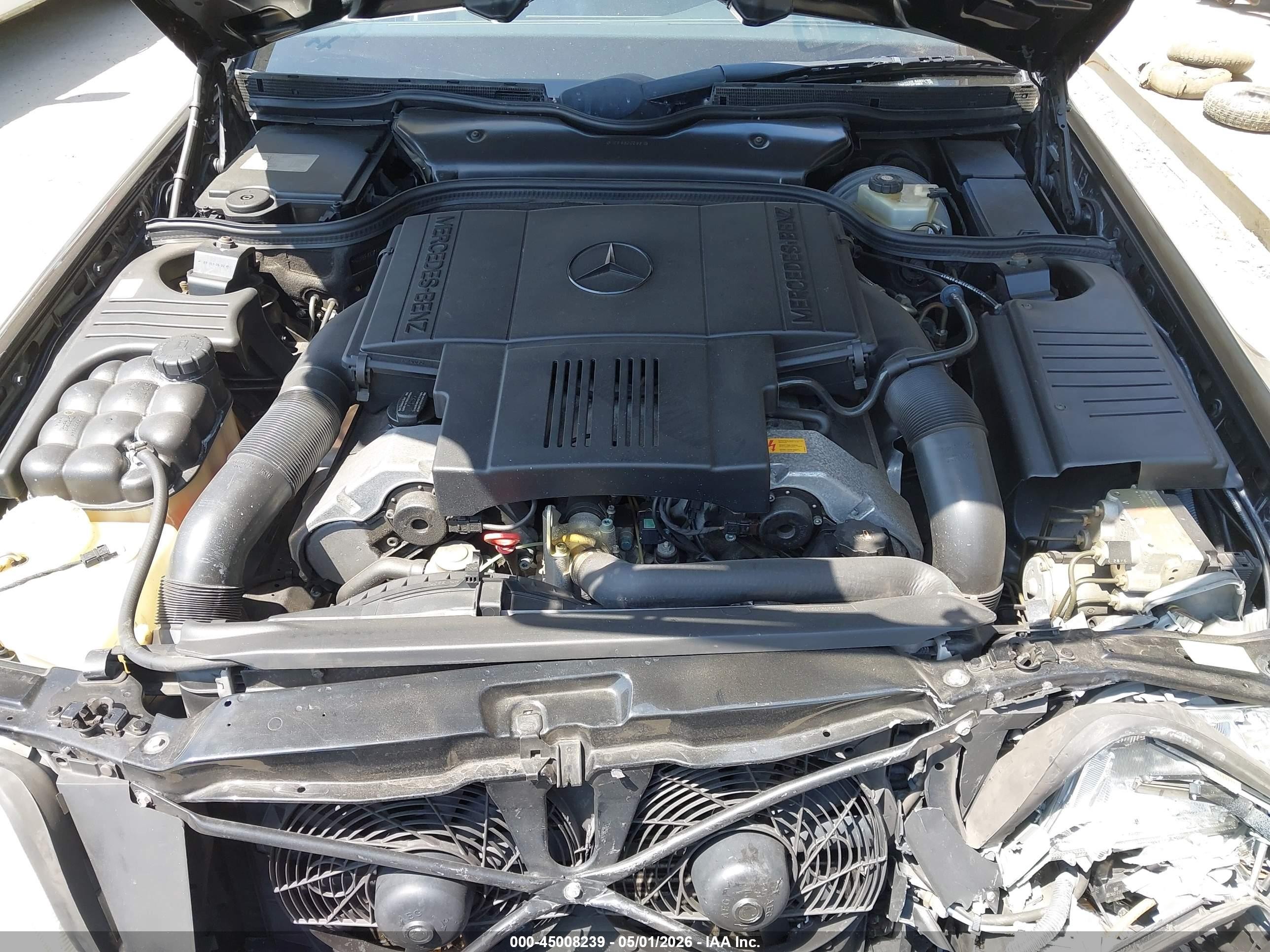 1997 Mercedes-benz Sl 500   Black vin: WDBFA67F5VF149611