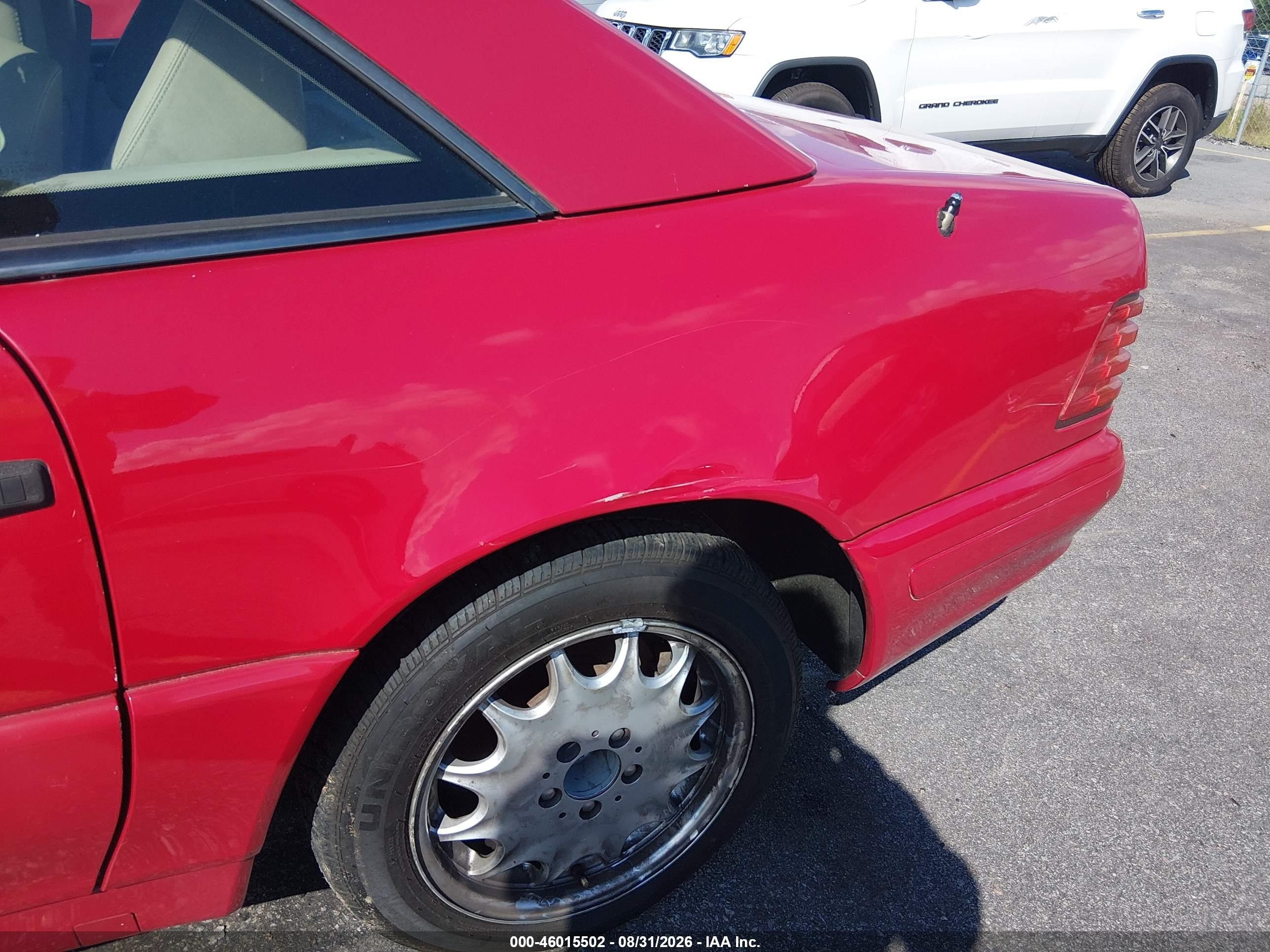 1998 Mercedes-benz Sl 500   Red vin: WDBFA67F5WF157340