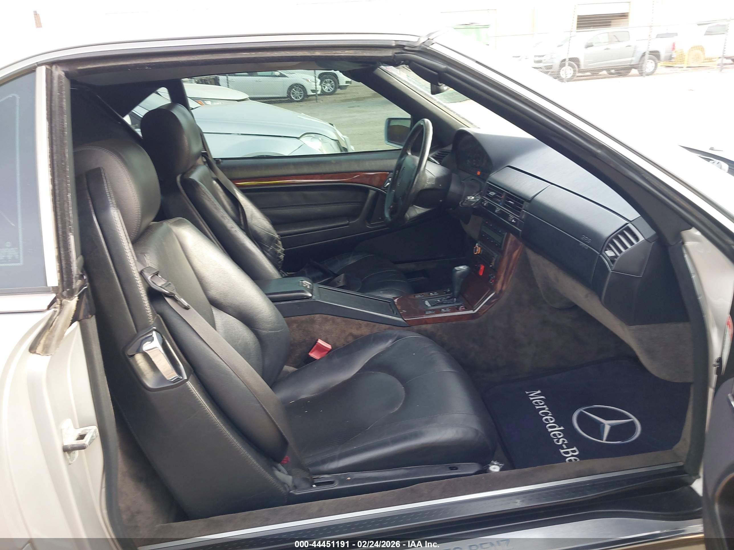 1997 Mercedes-benz Sl 500   Silver vin: WDBFA67F6VF141677