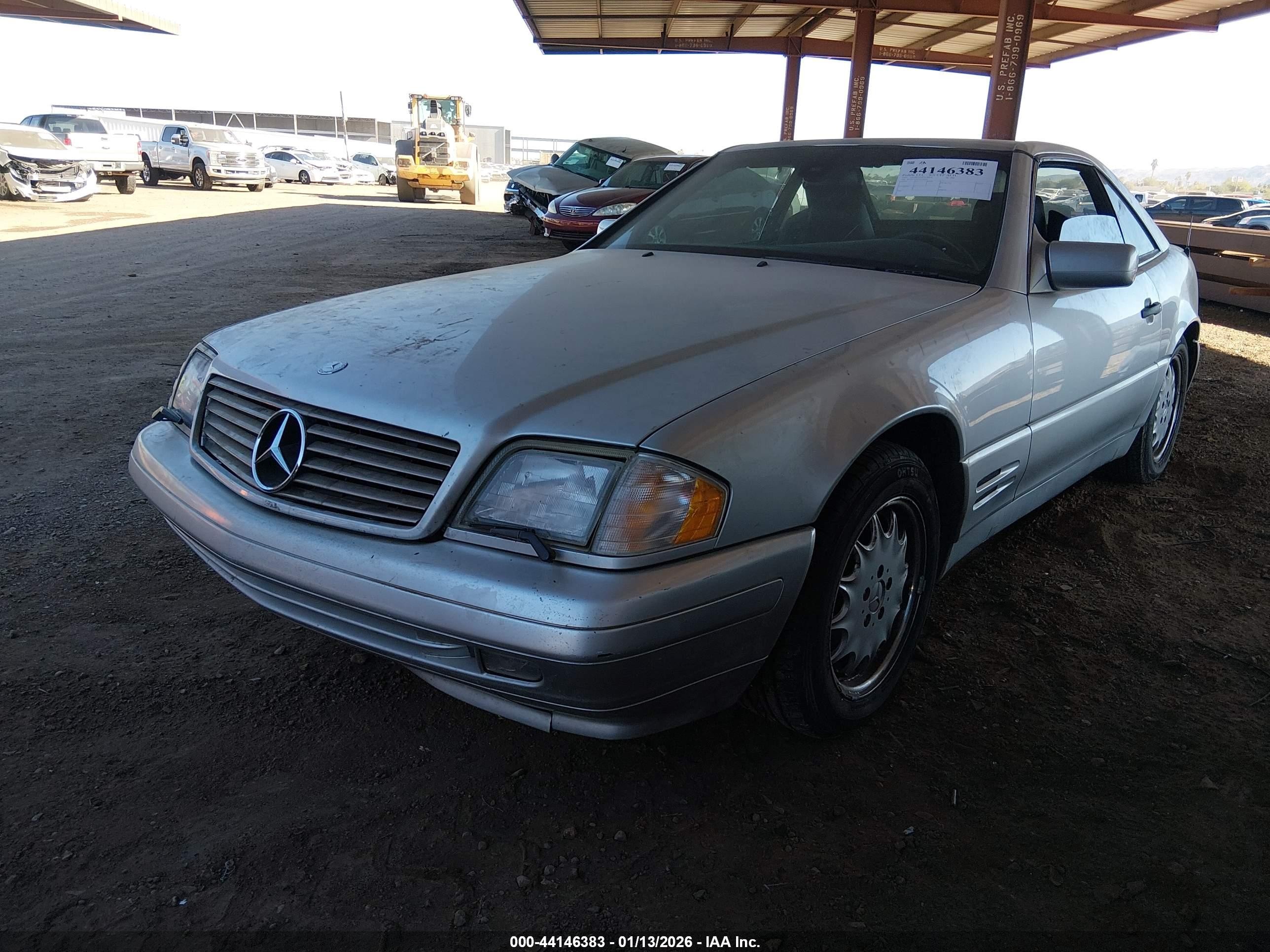 1997 Mercedes-benz Sl 500   Silver vin: WDBFA67F6VF143445