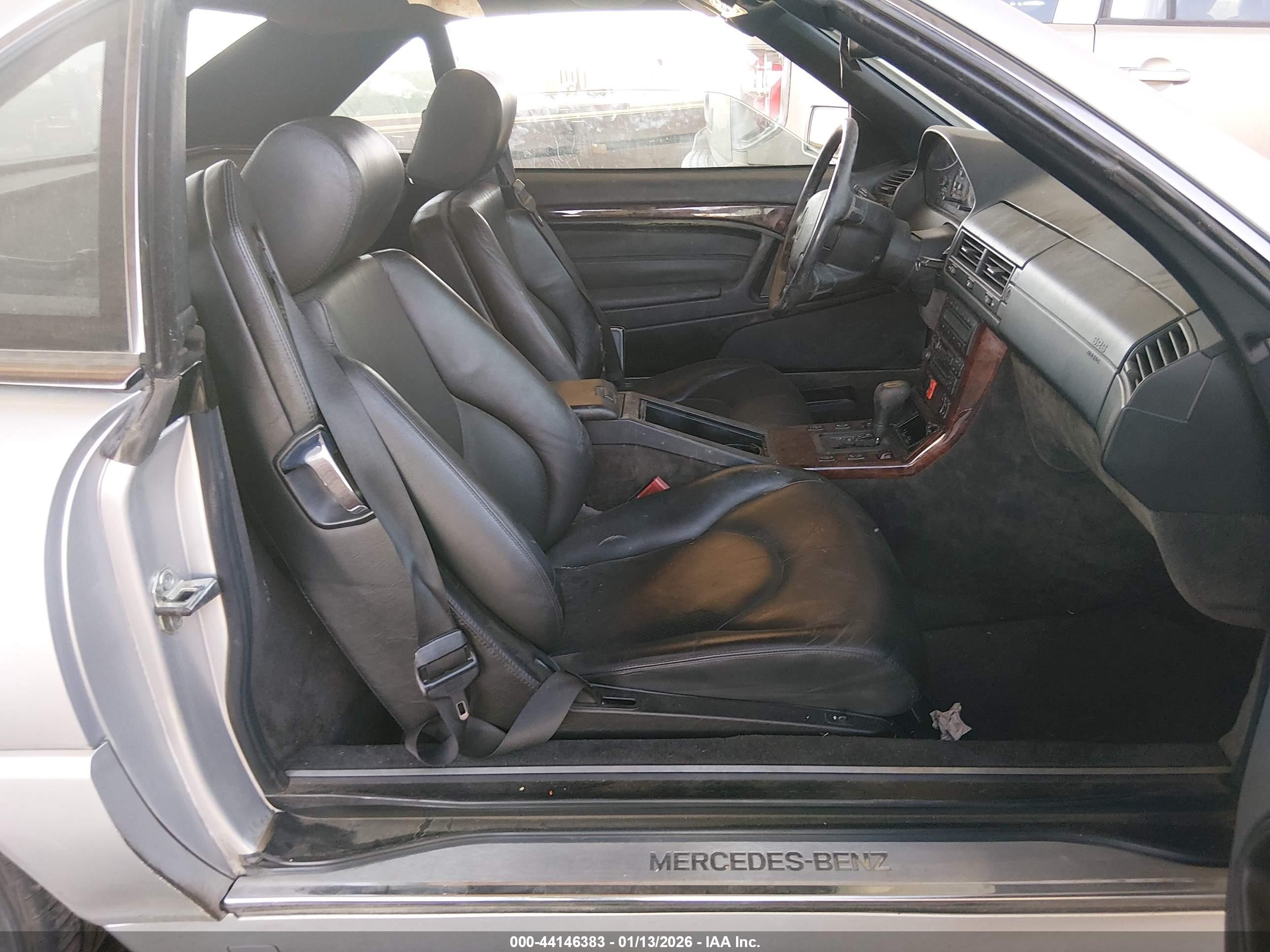1997 Mercedes-benz Sl 500   Silver vin: WDBFA67F6VF143445