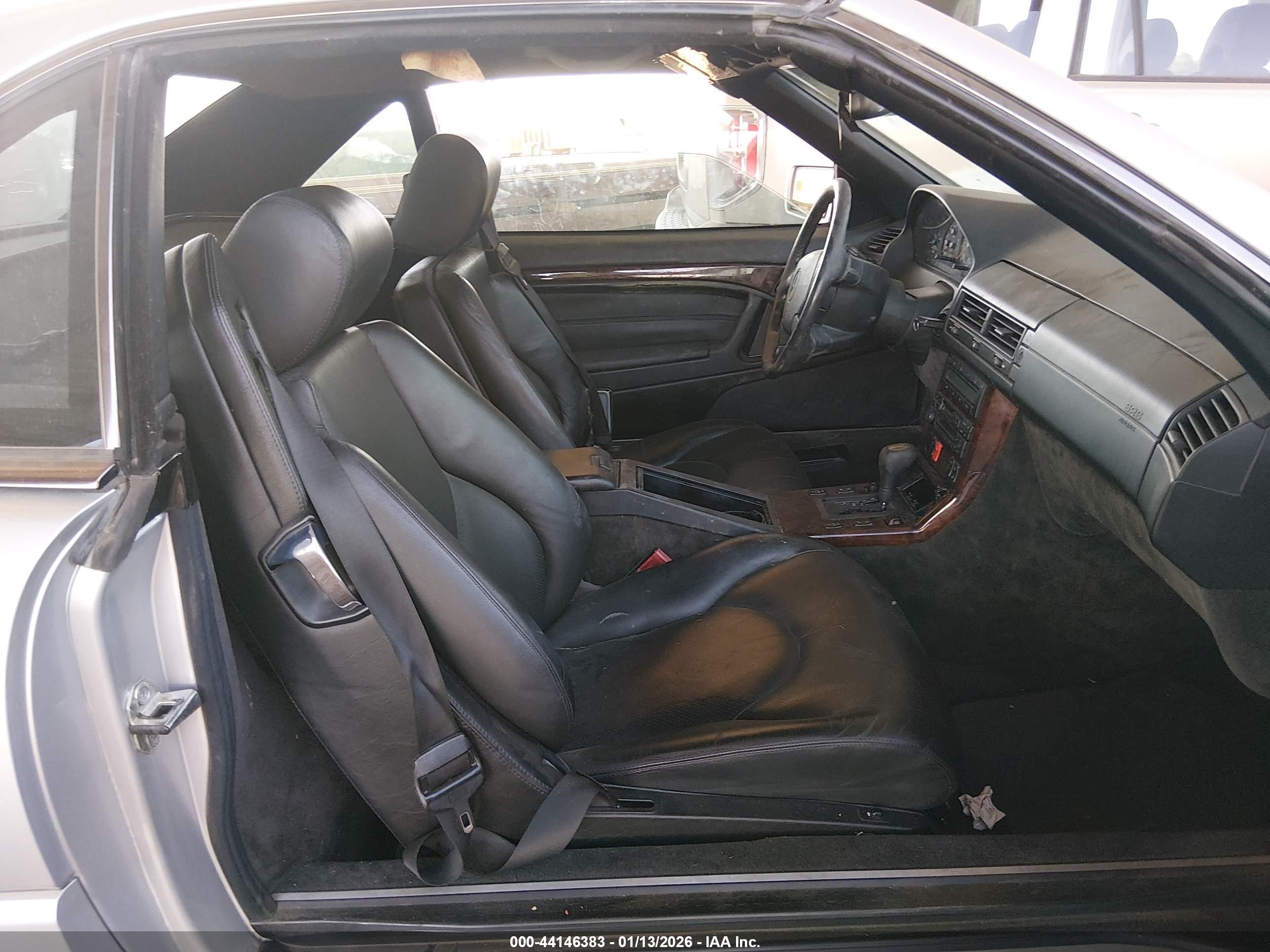 1997 Mercedes-benz Sl 500   Silver vin: WDBFA67F6VF143445