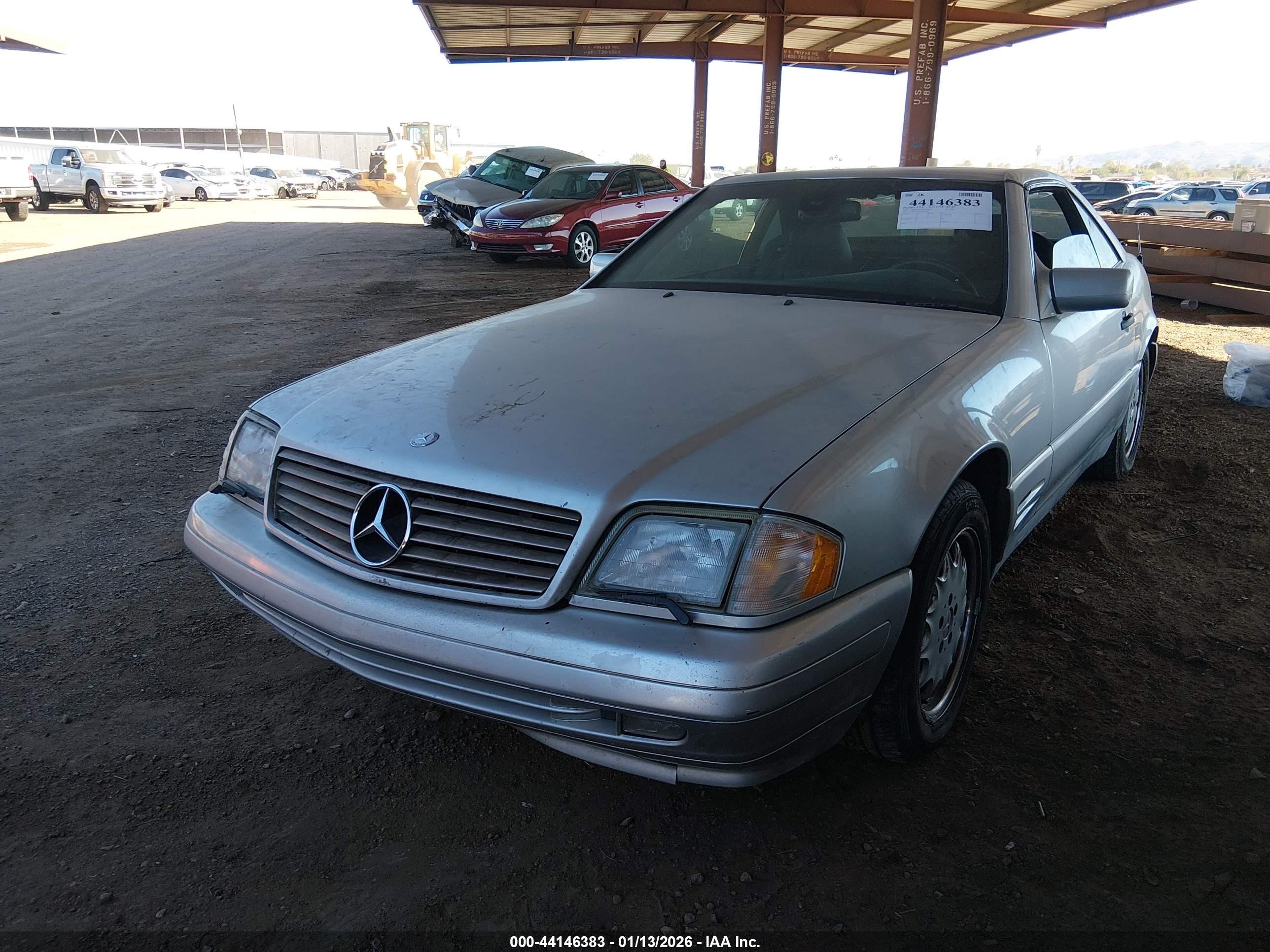 1997 Mercedes-benz Sl 500   Silver vin: WDBFA67F6VF143445