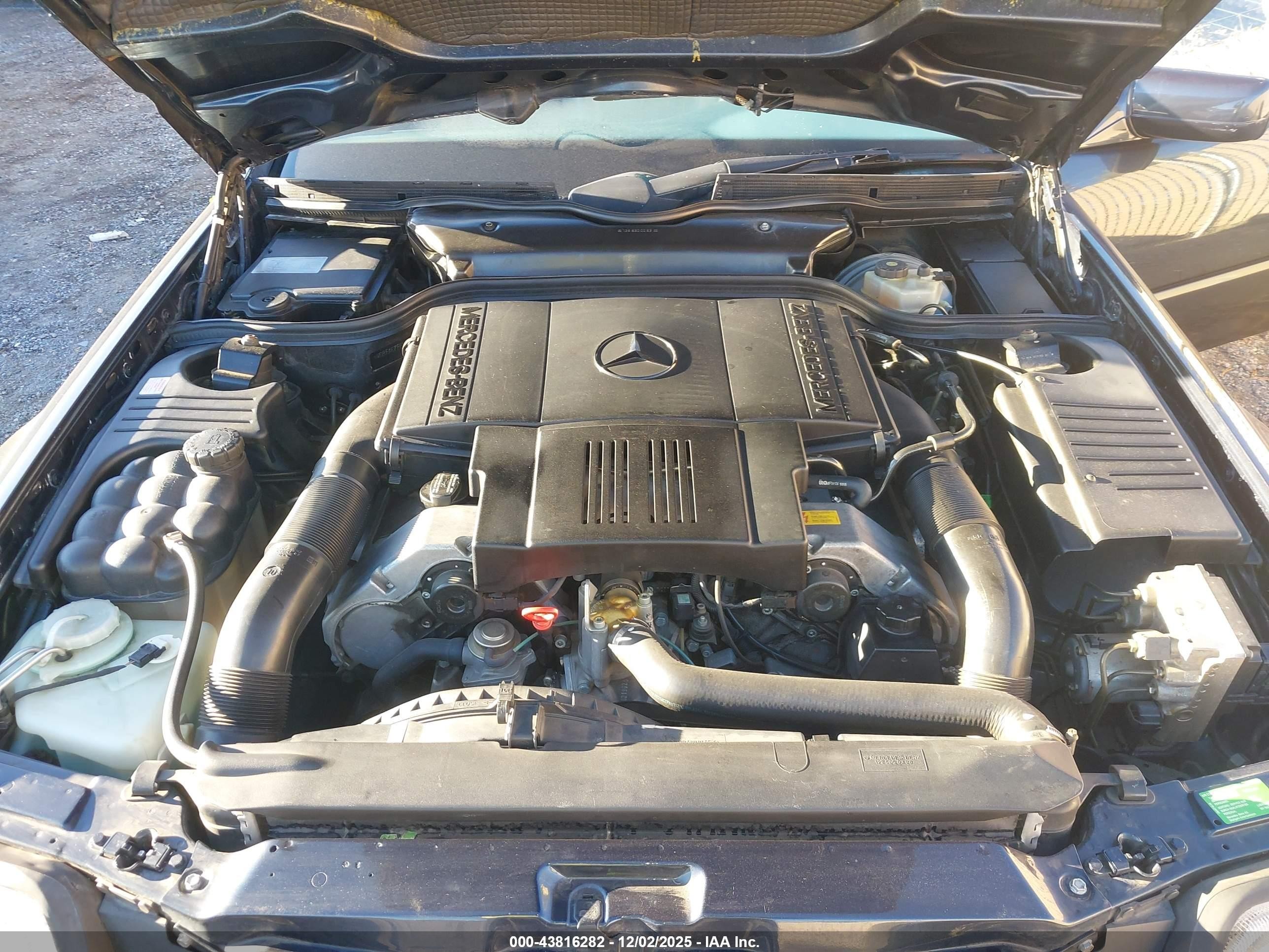1997 Mercedes-benz Sl 500   Blue vin: WDBFA67F6VF144658