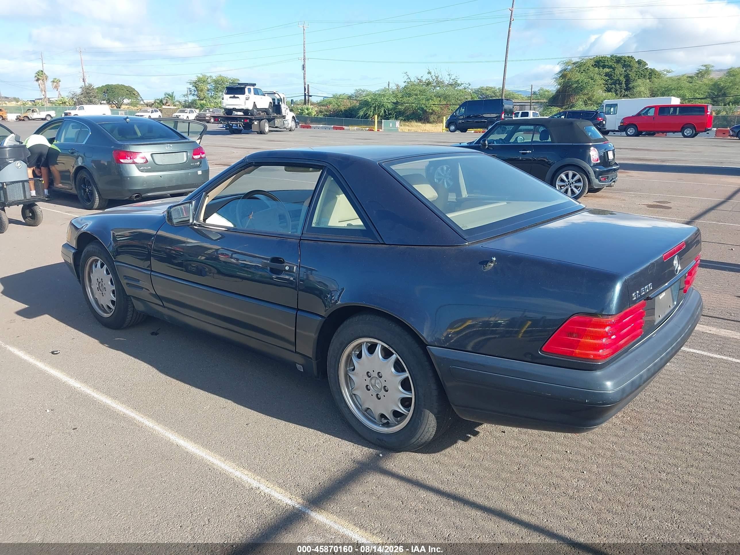 1998 Mercedes-benz Sl 500   Gray vin: WDBFA67F6WF159338