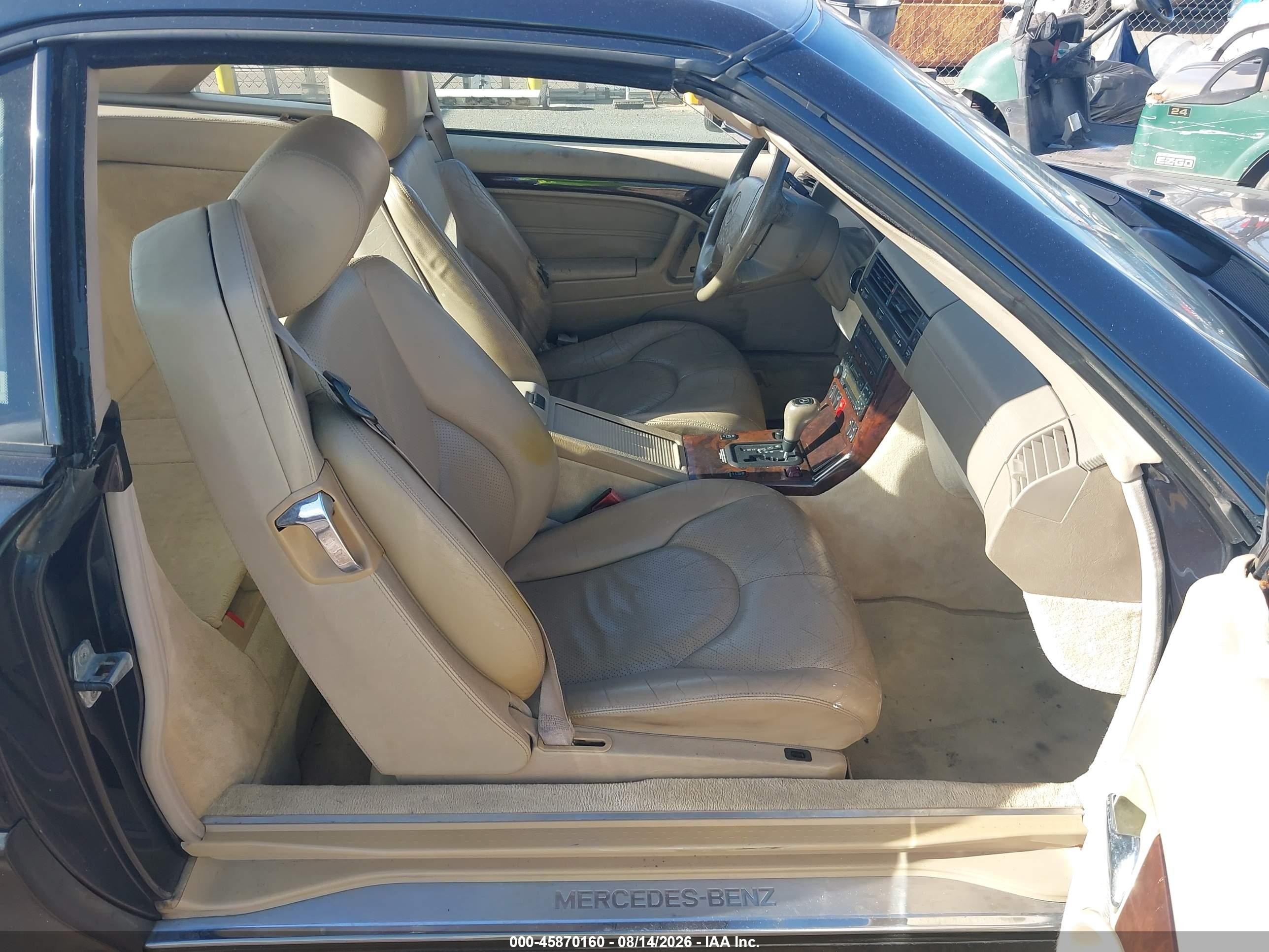 1998 Mercedes-benz Sl 500   Gray vin: WDBFA67F6WF159338