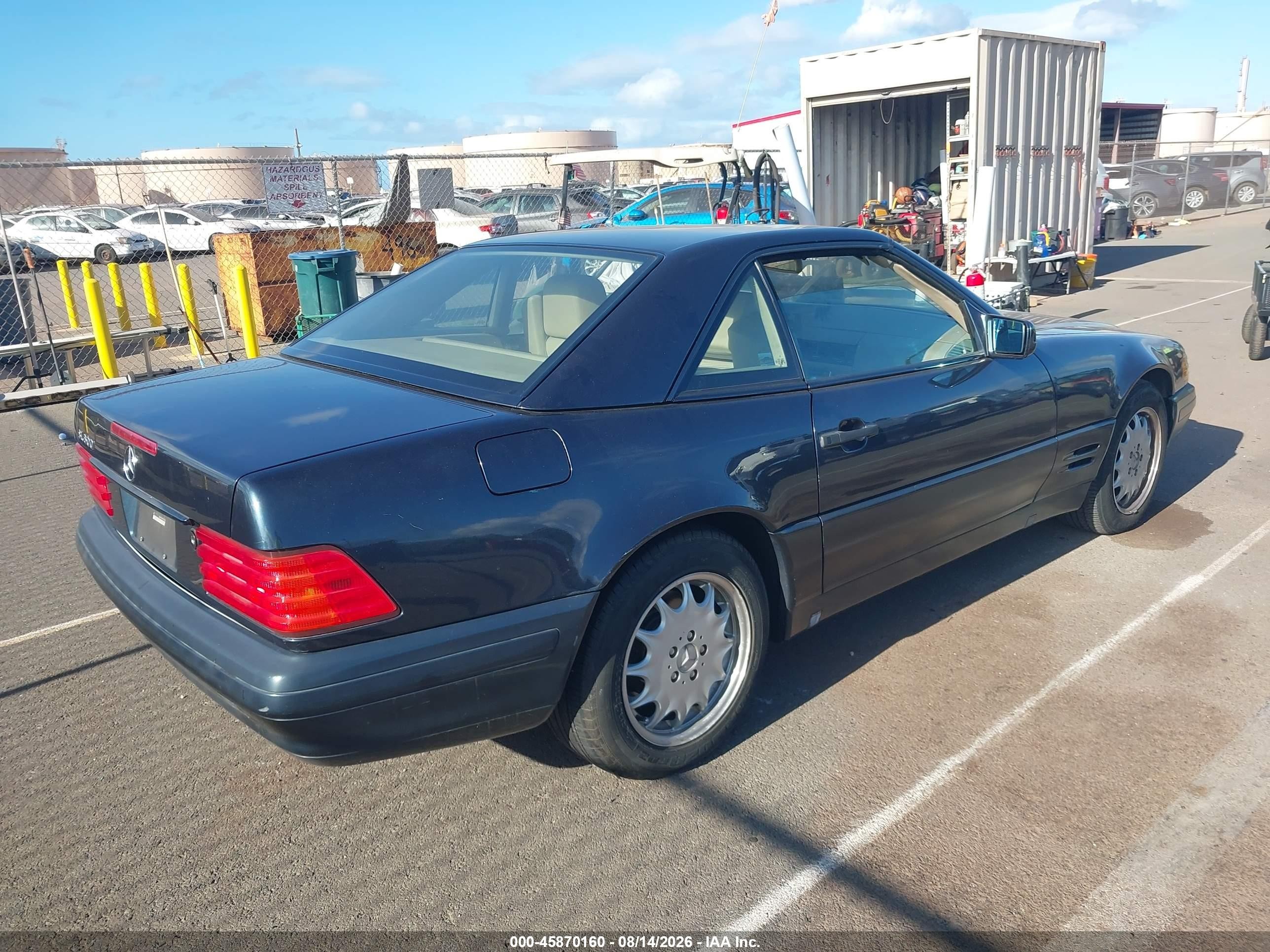 1998 Mercedes-benz Sl 500   Gray vin: WDBFA67F6WF159338