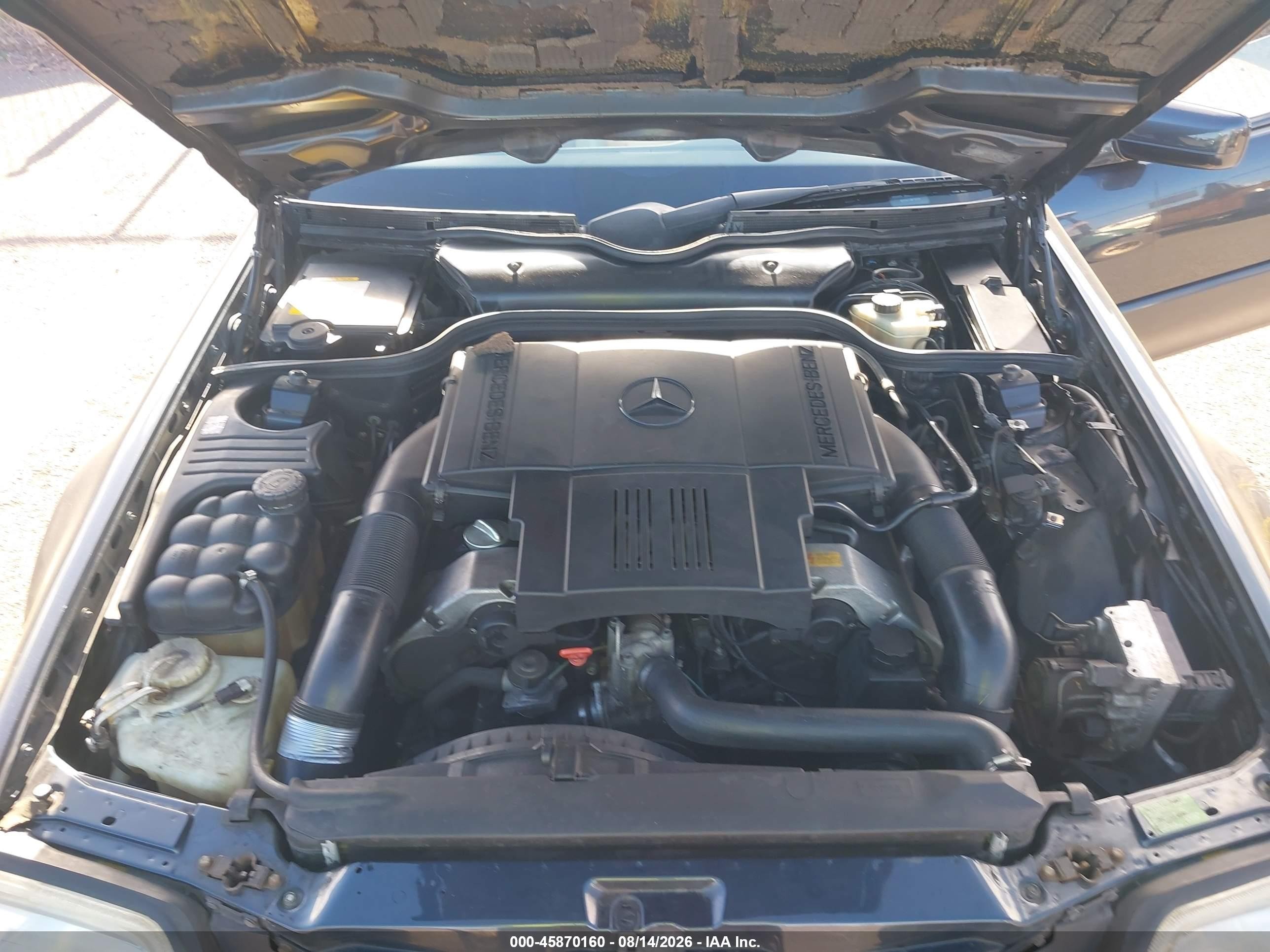 1998 Mercedes-benz Sl 500   Gray vin: WDBFA67F6WF159338