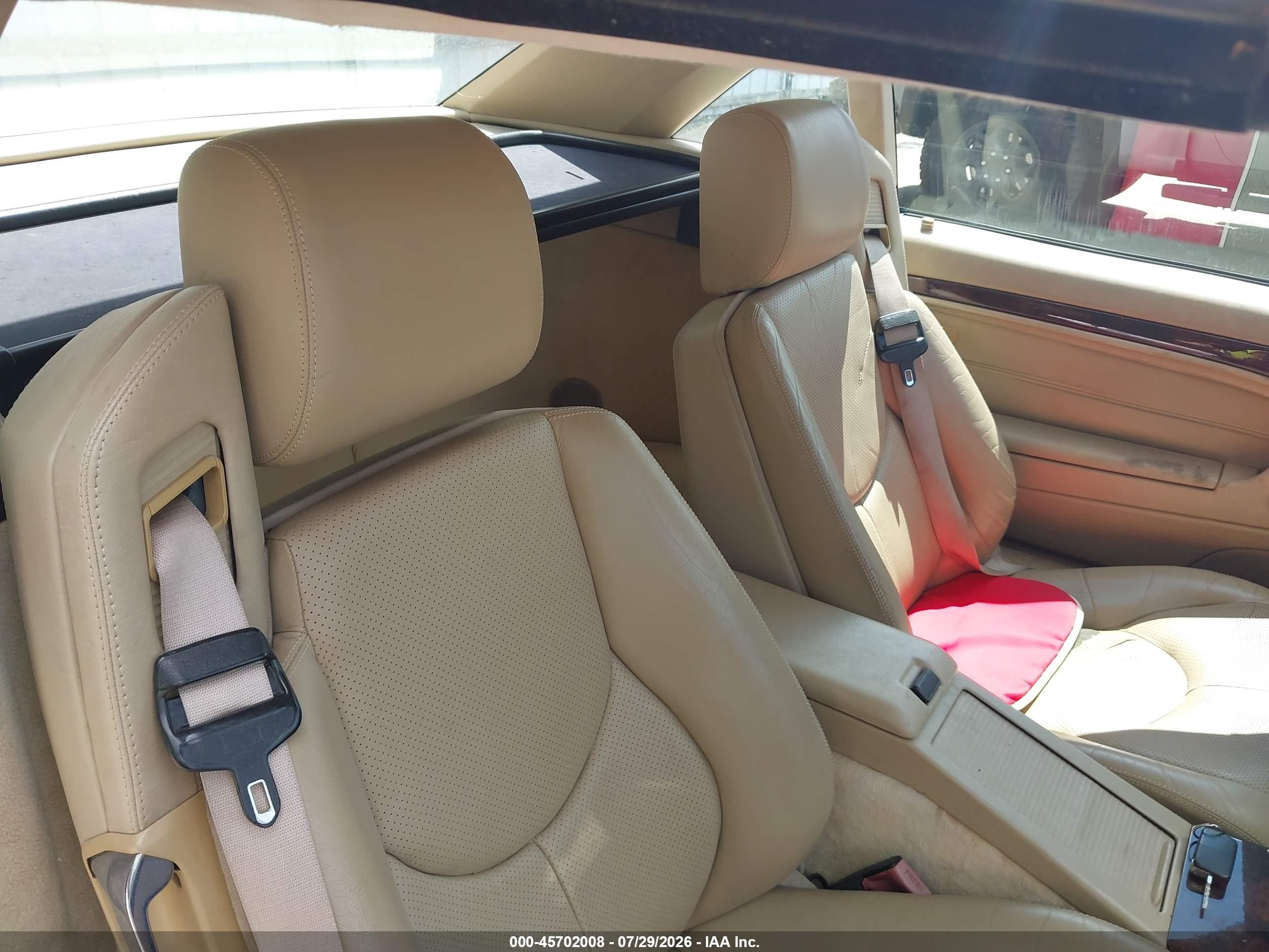 1997 Mercedes-benz Sl 500   Red vin: WDBFA67F7VF141395