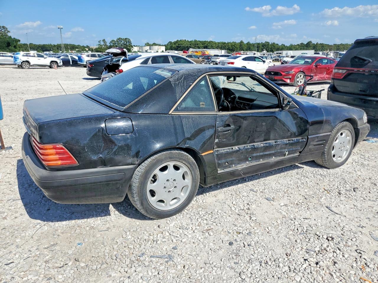 1997 Mercedes-benz Sl 500 Черный vin: WDBFA67F7VF141574