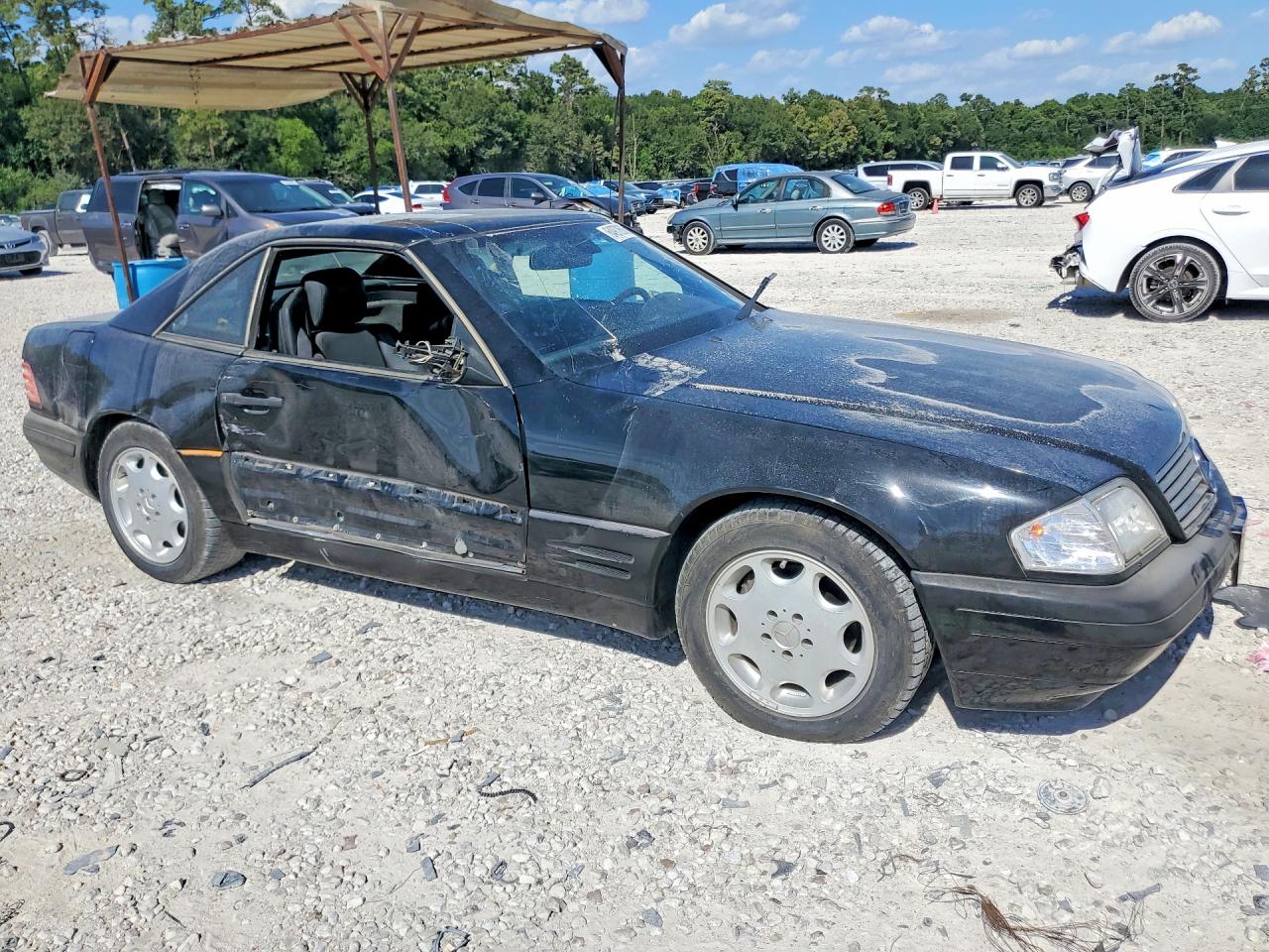 1997 Mercedes-benz Sl 500 Черный vin: WDBFA67F7VF141574