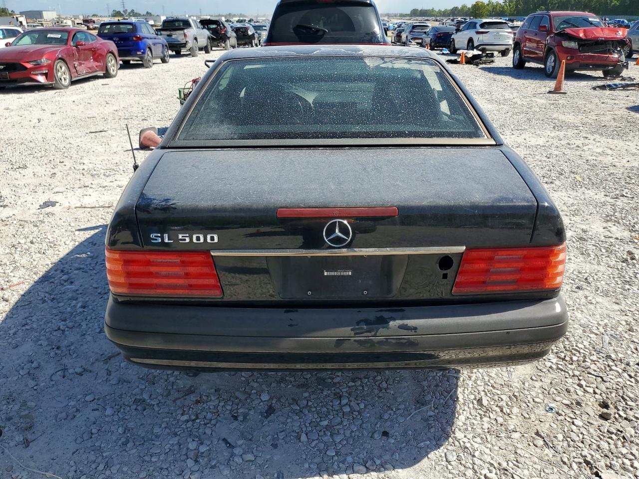 1997 Mercedes-benz Sl 500 Черный vin: WDBFA67F7VF141574