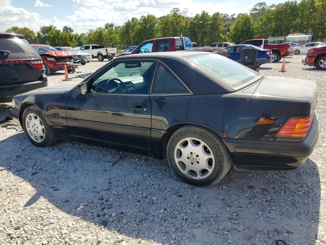 1997 Mercedes-benz Sl 500 Черный vin: WDBFA67F7VF141574