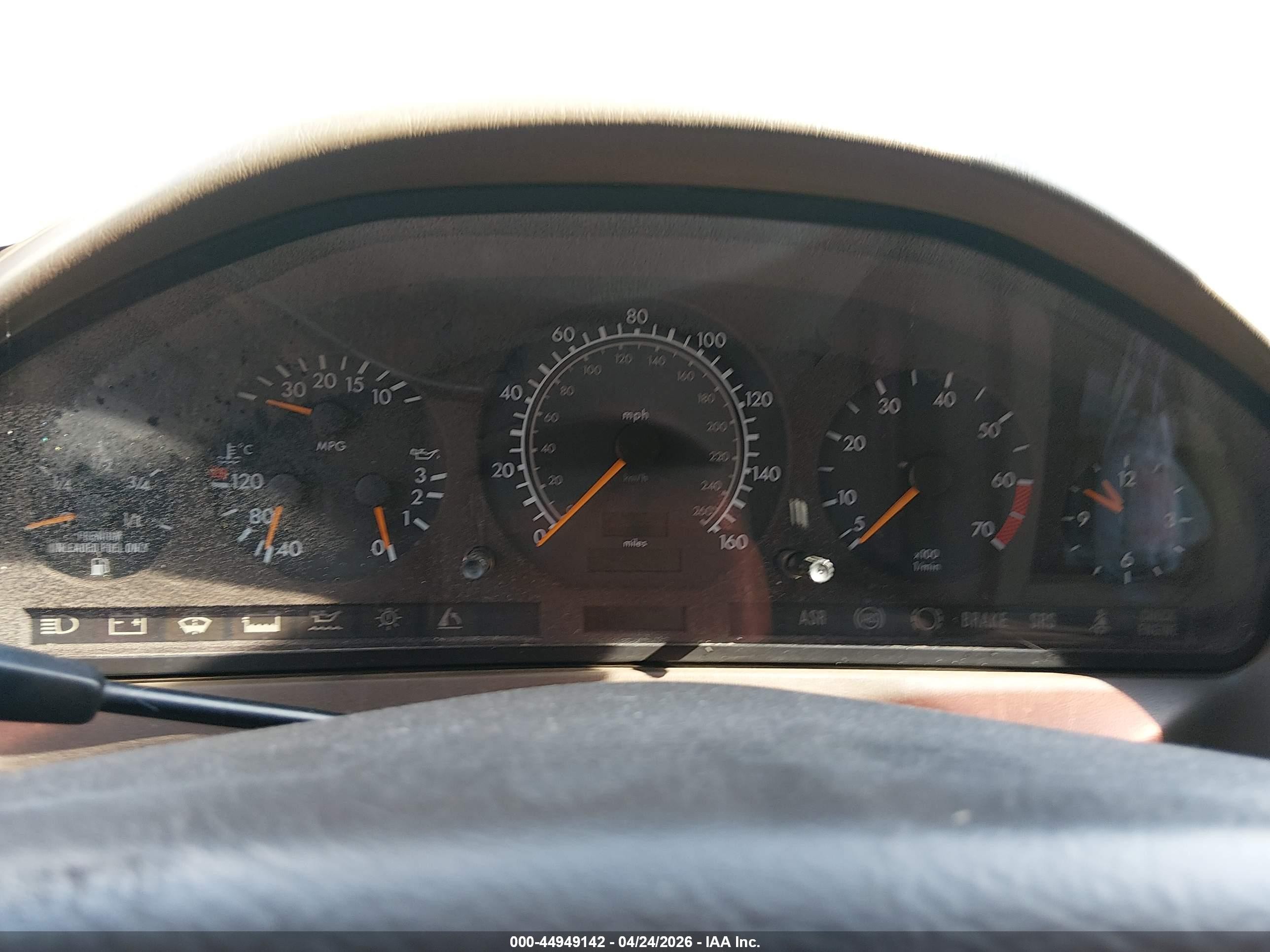 1997 Mercedes-benz Sl 500   Beige vin: WDBFA67F7VF142479