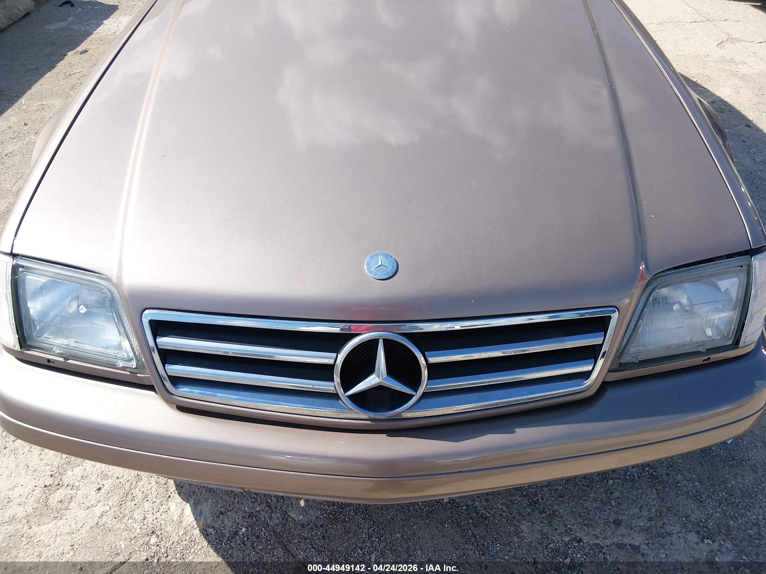 1997 Mercedes-benz Sl 500   Beige vin: WDBFA67F7VF142479