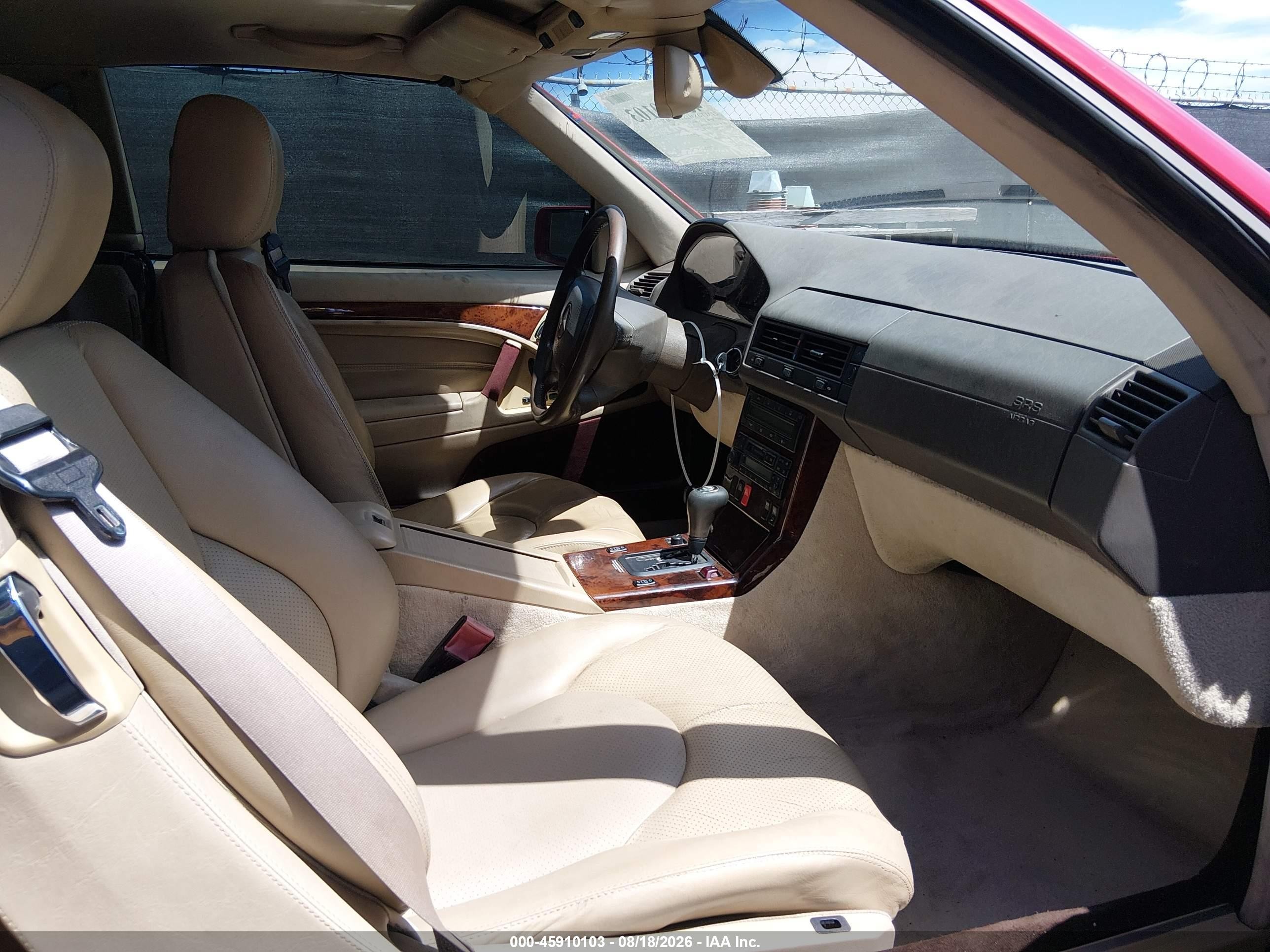 1997 Mercedes-benz Sl 500   Красный vin: WDBFA67F7VF147164