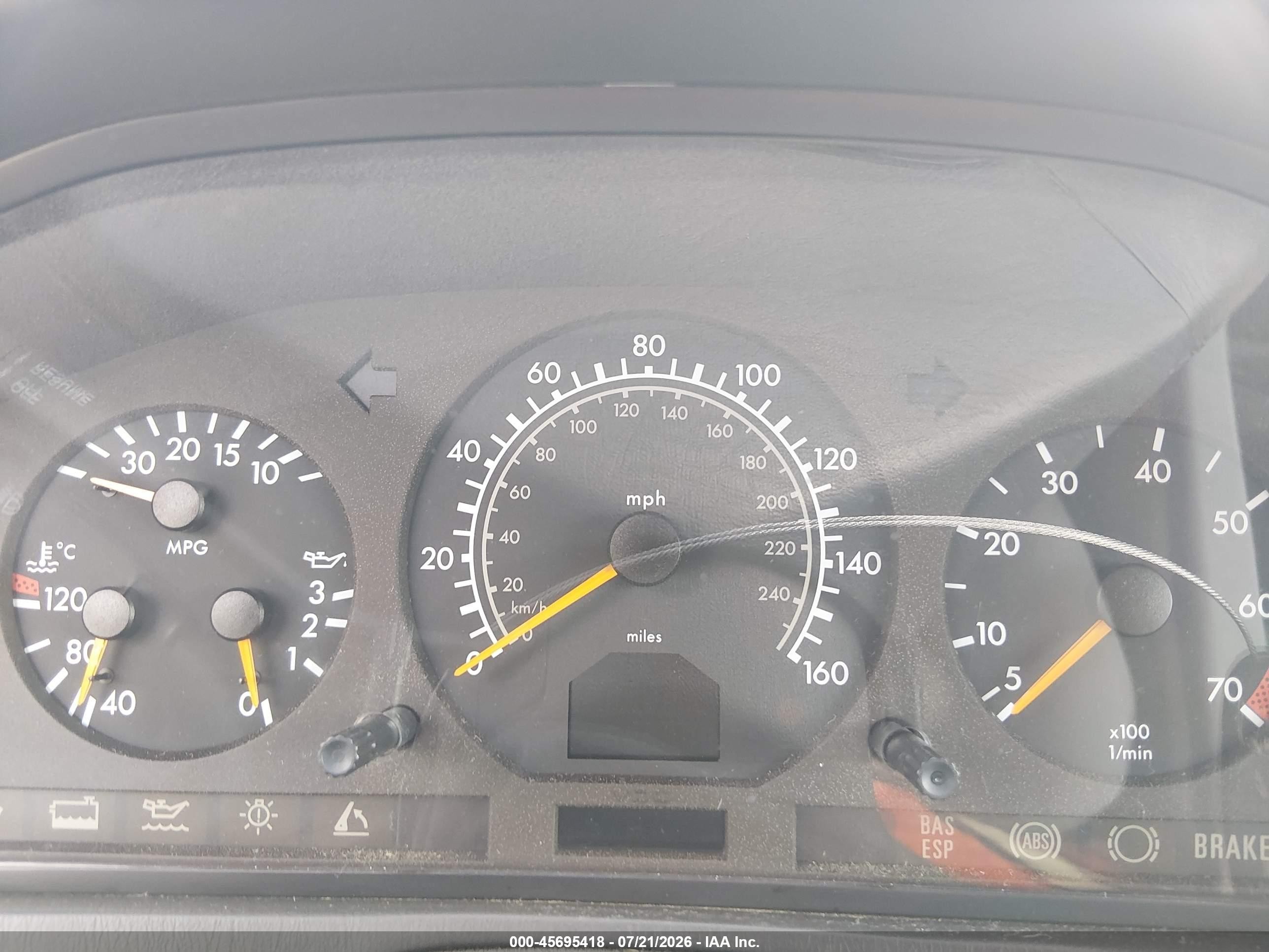 1998 Mercedes-benz Sl 500   Gray vin: WDBFA67F7WF163480