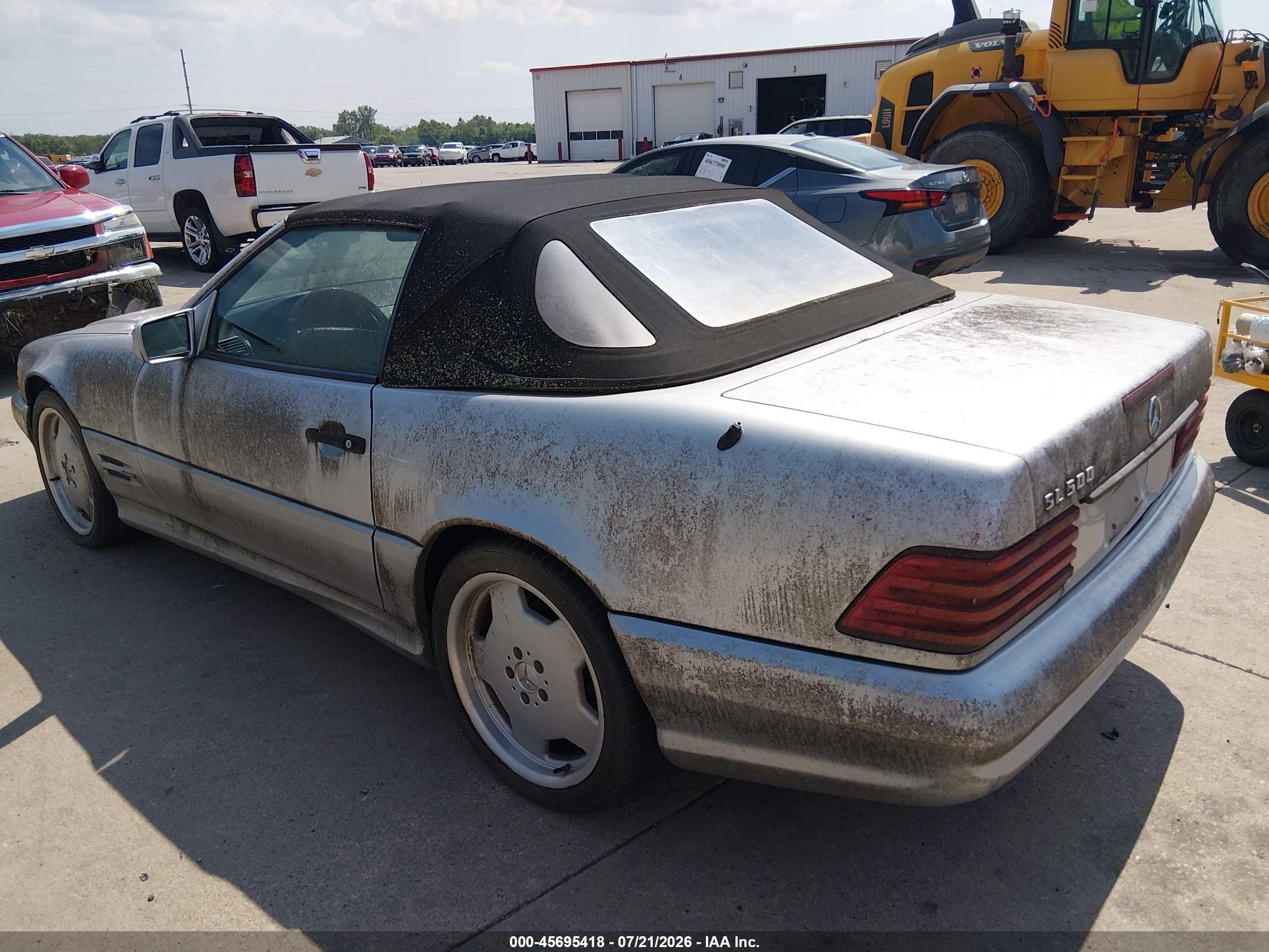 1998 Mercedes-benz Sl 500   Gray vin: WDBFA67F7WF163480