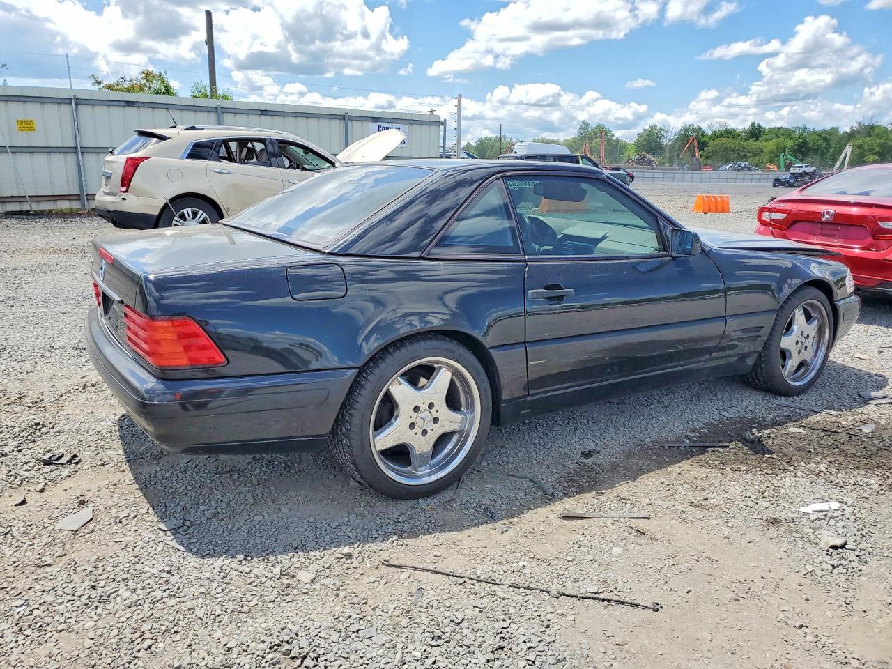 1998 Mercedes-benz Sl 500 Black vin: WDBFA67F7WF168680