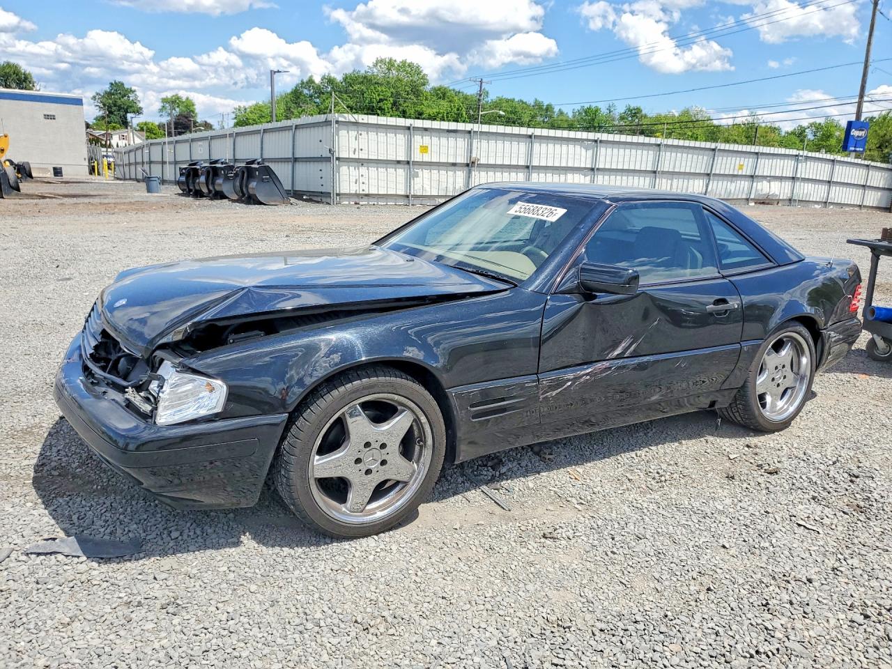 1998 Mercedes-benz Sl 500 Black vin: WDBFA67F7WF168680
