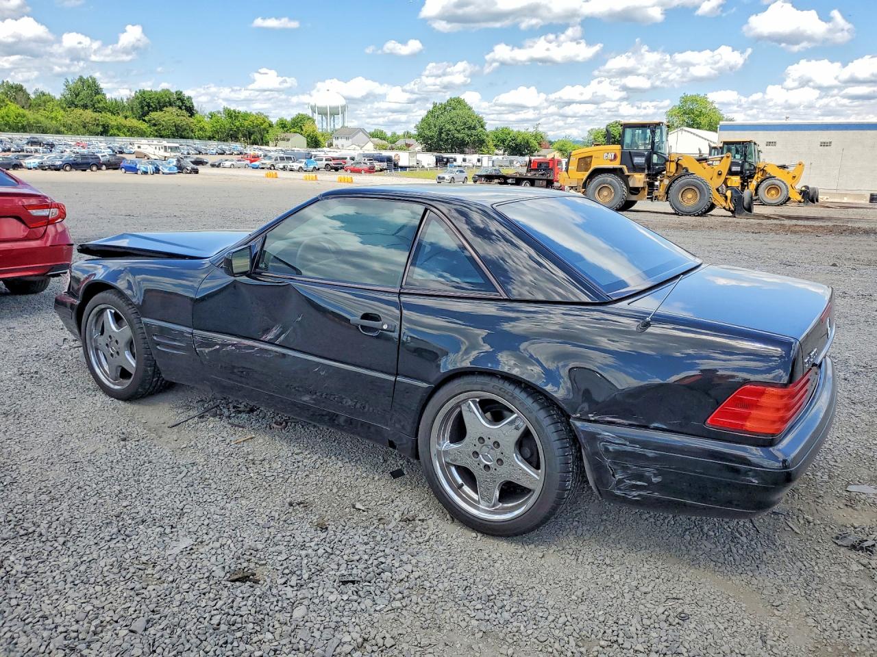 1998 Mercedes-benz Sl 500 Black vin: WDBFA67F7WF168680