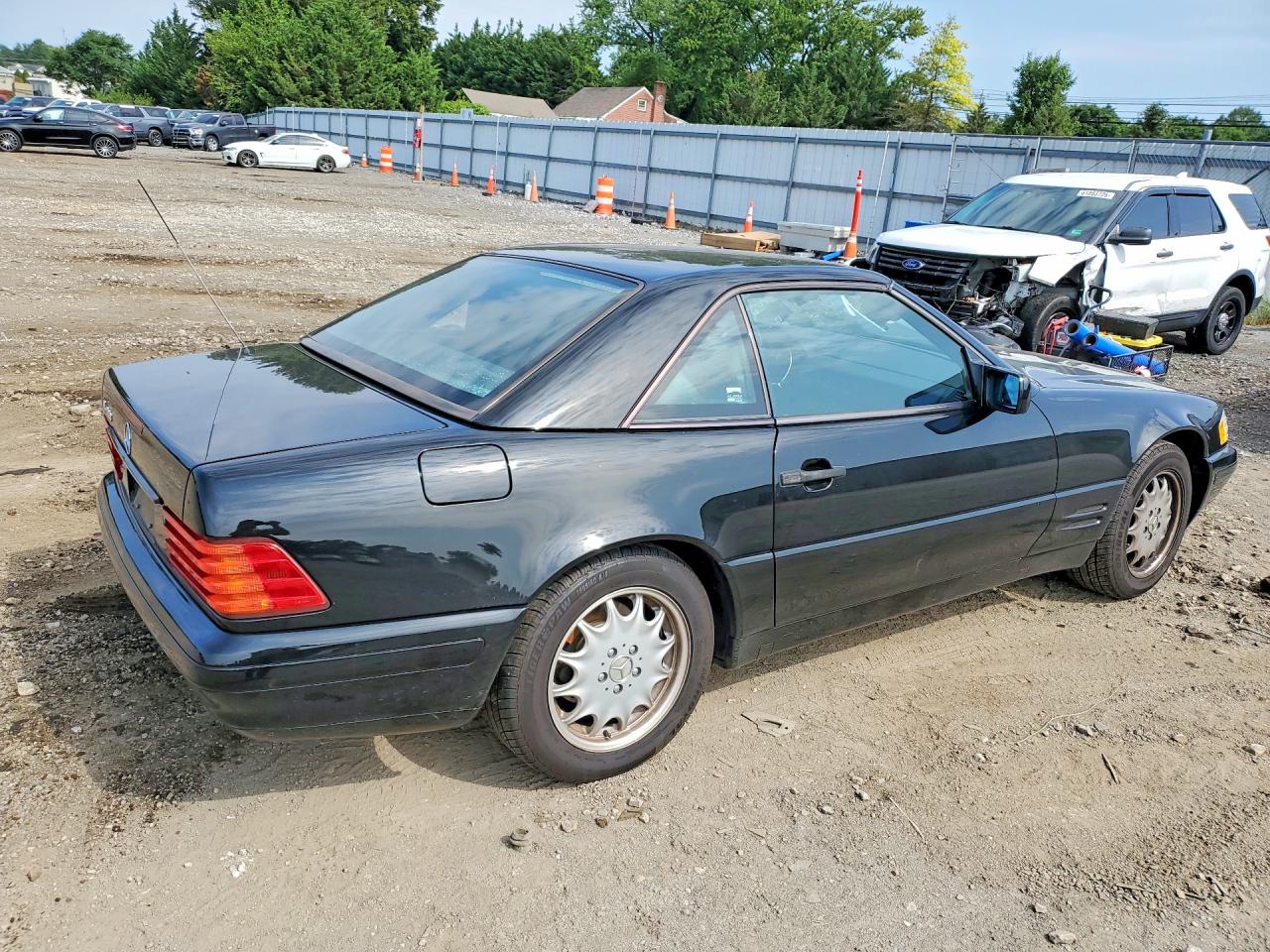 1996 Mercedes-benz Sl 500 Black vin: WDBFA67F9TF133697