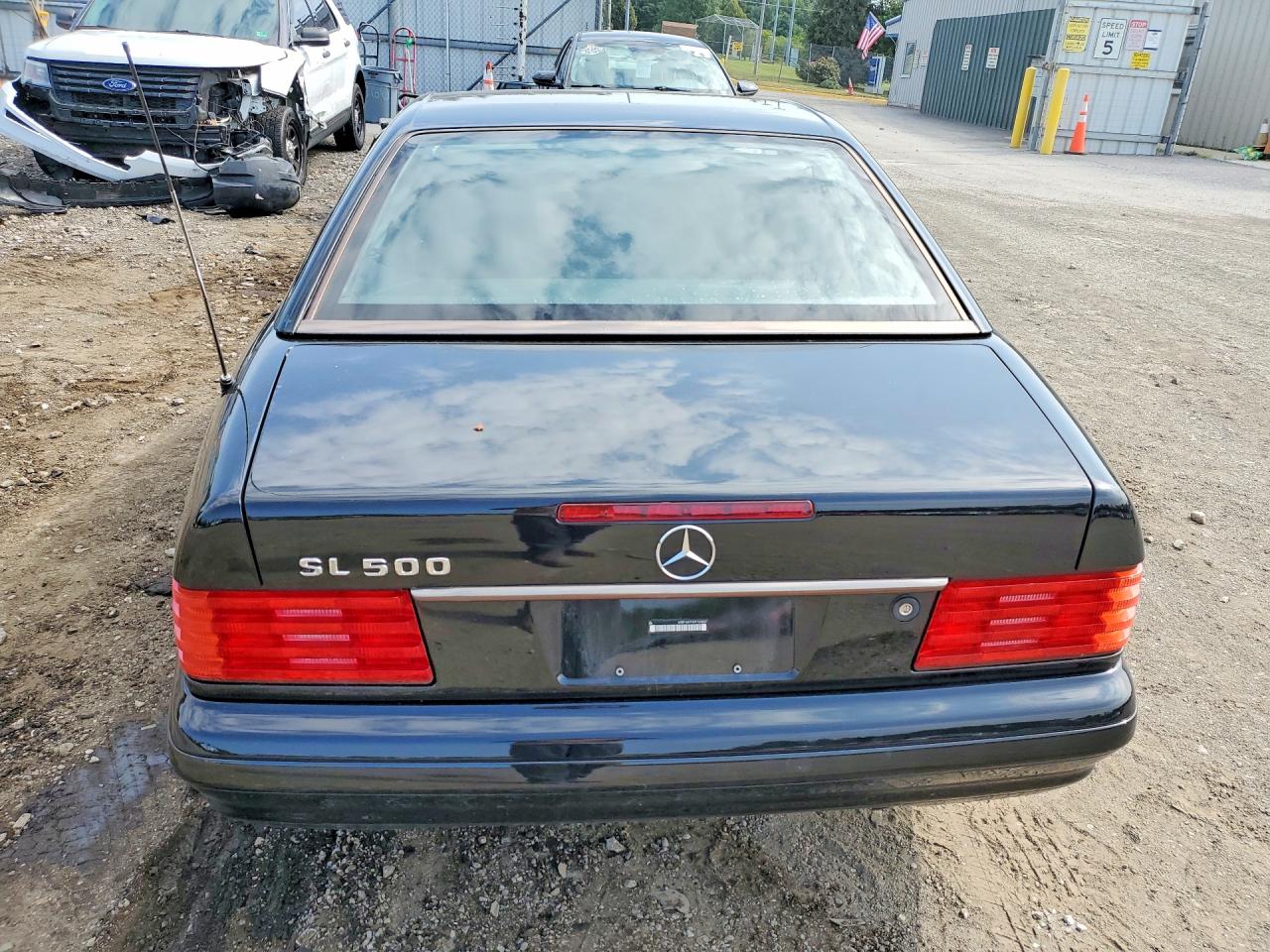 1996 Mercedes-benz Sl 500 Black vin: WDBFA67F9TF133697