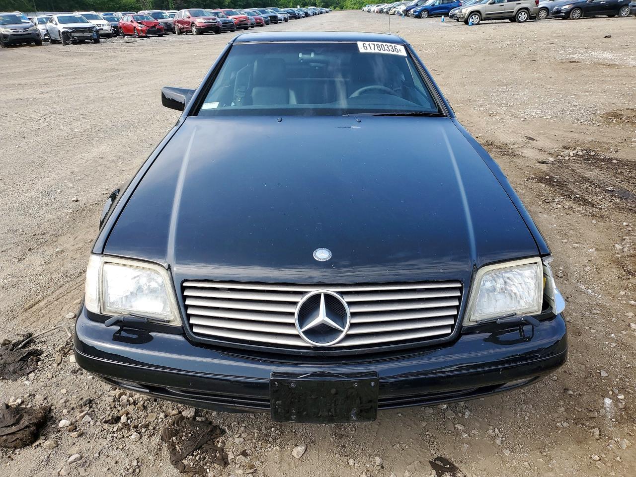 1996 Mercedes-benz Sl 500 Black vin: WDBFA67F9TF133697