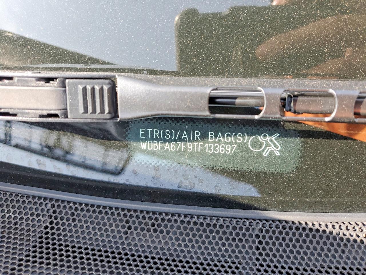 1996 Mercedes-benz Sl 500 Black vin: WDBFA67F9TF133697