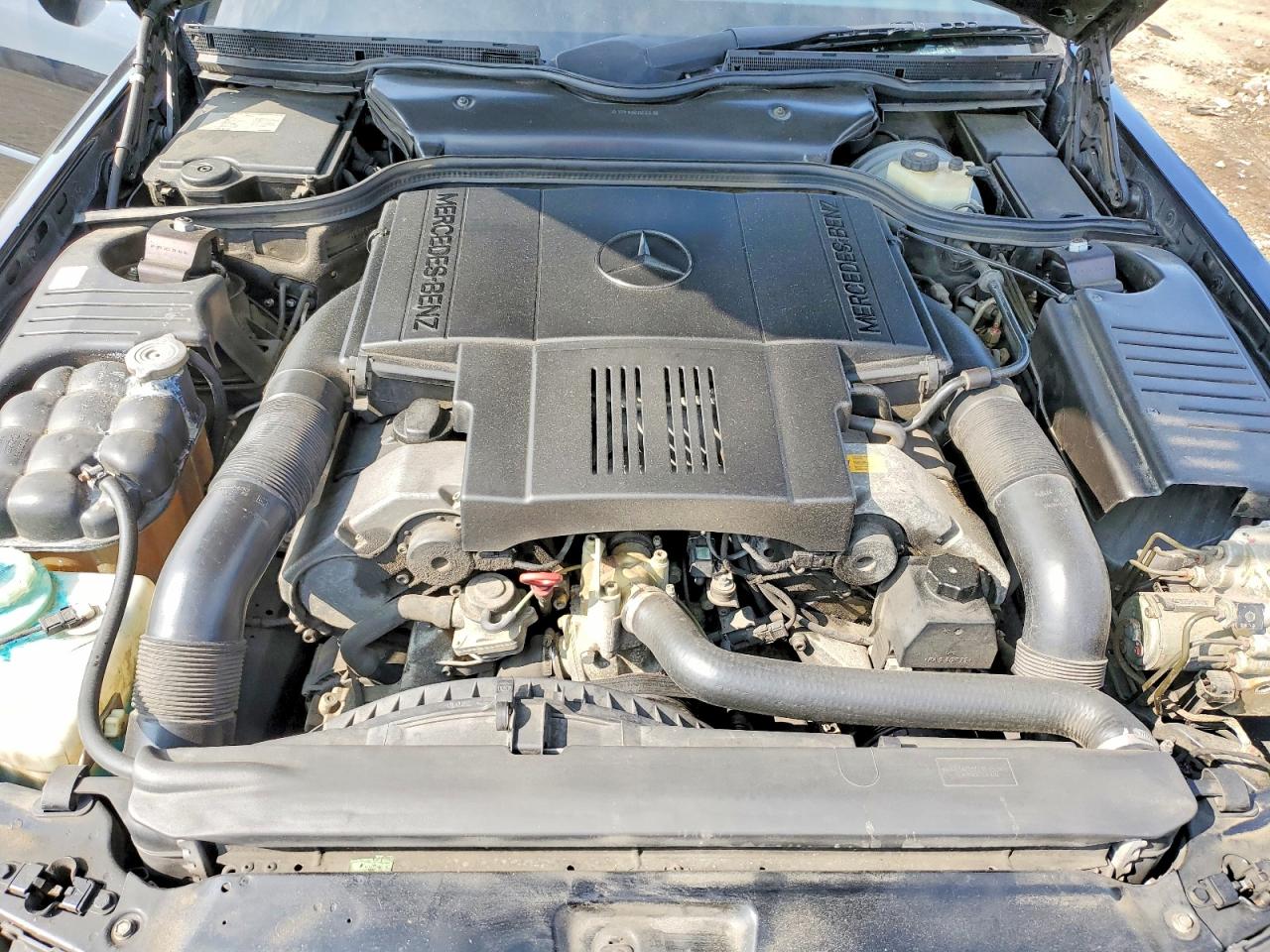 1996 Mercedes-benz Sl 500 Black vin: WDBFA67F9TF133697