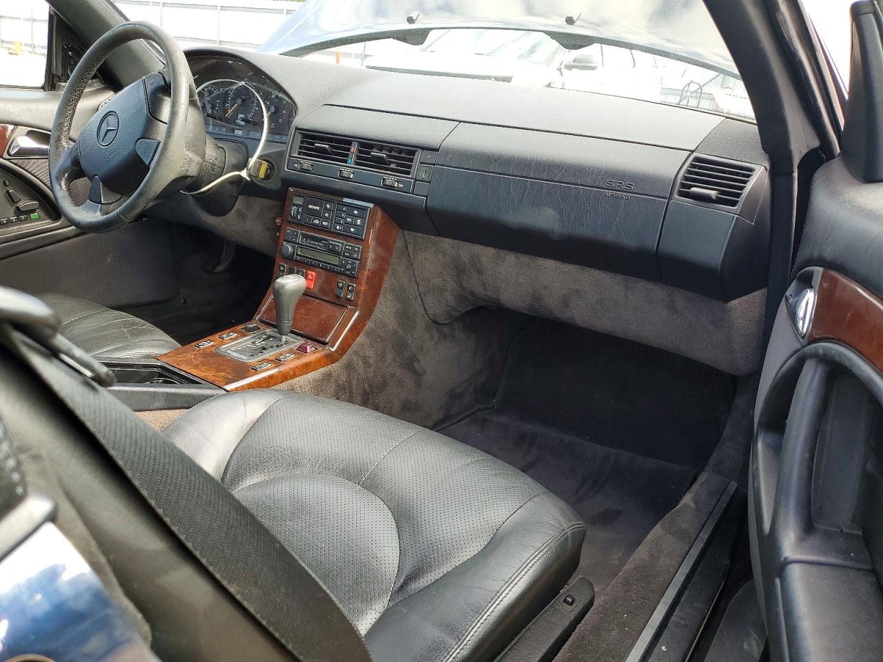 1996 Mercedes-benz Sl 500 Black vin: WDBFA67F9TF133697