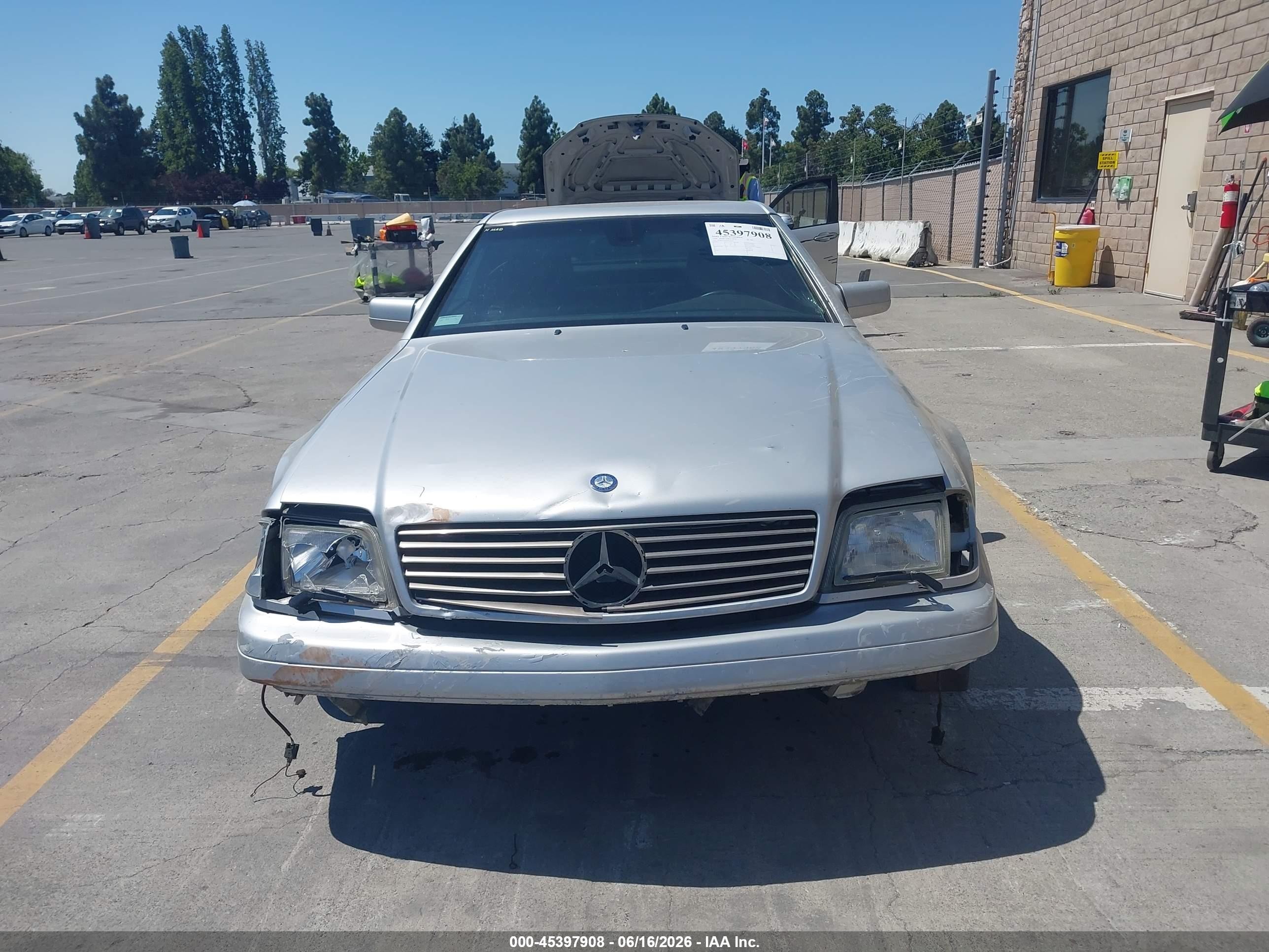 1998 Mercedes-benz Sl 500   Gray vin: WDBFA67F9WF152657