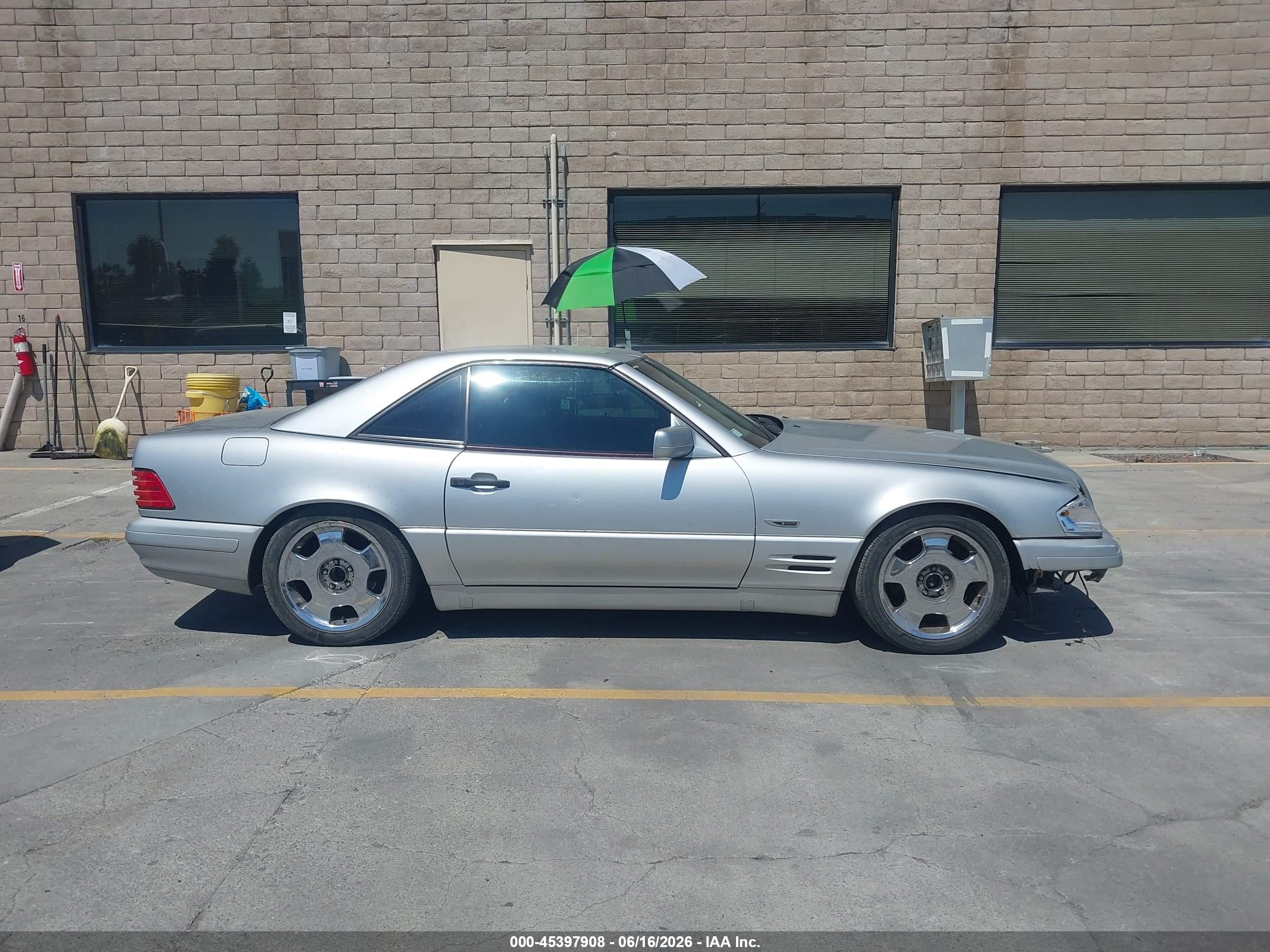 1998 Mercedes-benz Sl 500   Gray vin: WDBFA67F9WF152657