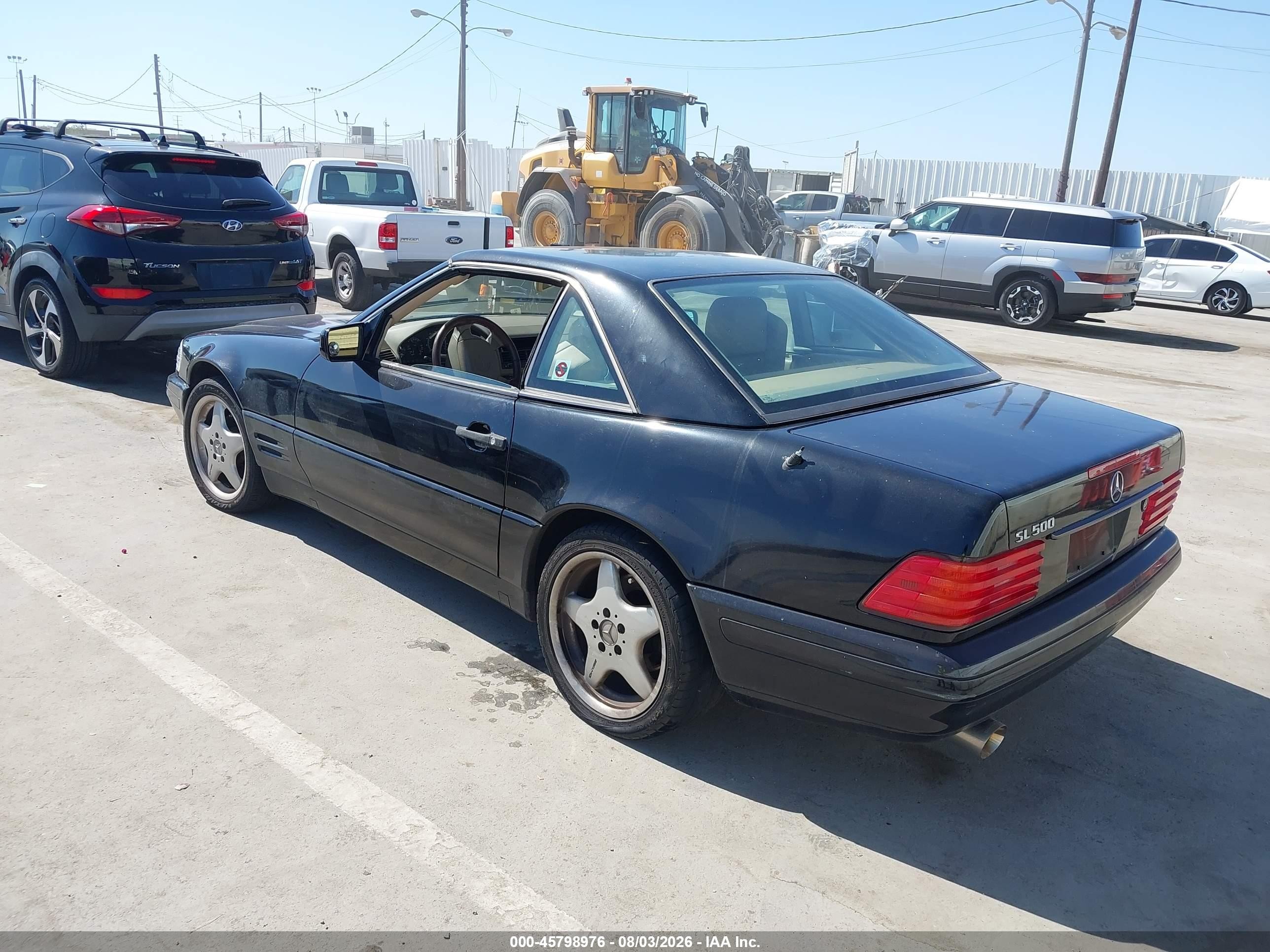 1998 Mercedes-benz Sl 500   Черный vin: WDBFA67F9WF167336