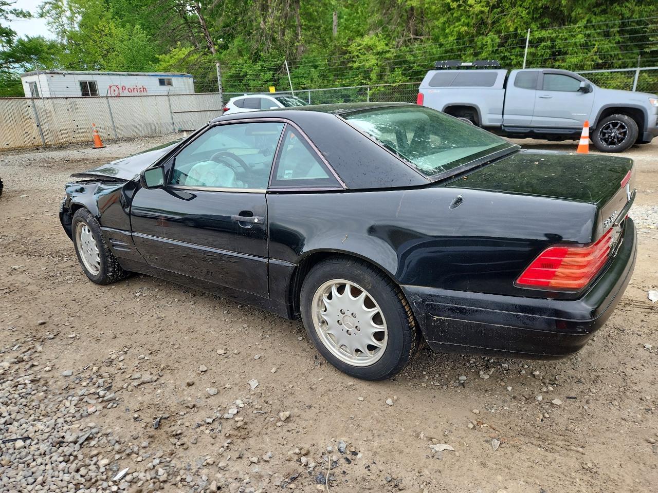 1997 Mercedes-benz Sl 500 Черный vin: WDBFA67FXVF147126