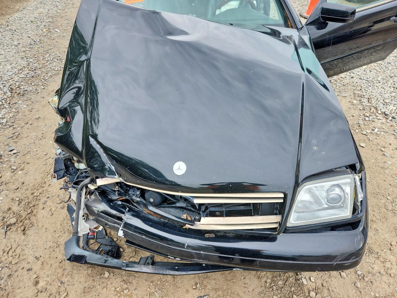 1997 Mercedes-benz Sl 500 Черный vin: WDBFA67FXVF147126