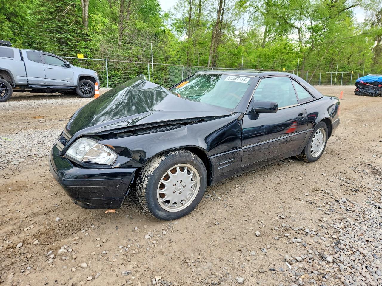 1997 Mercedes-benz Sl 500 Черный vin: WDBFA67FXVF147126