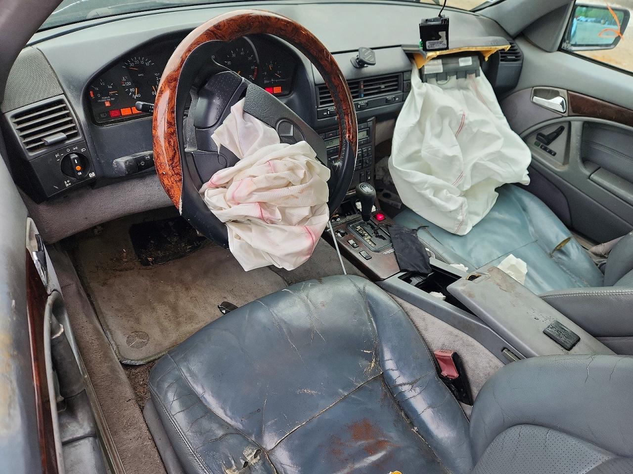 1997 Mercedes-benz Sl 500 Черный vin: WDBFA67FXVF147126