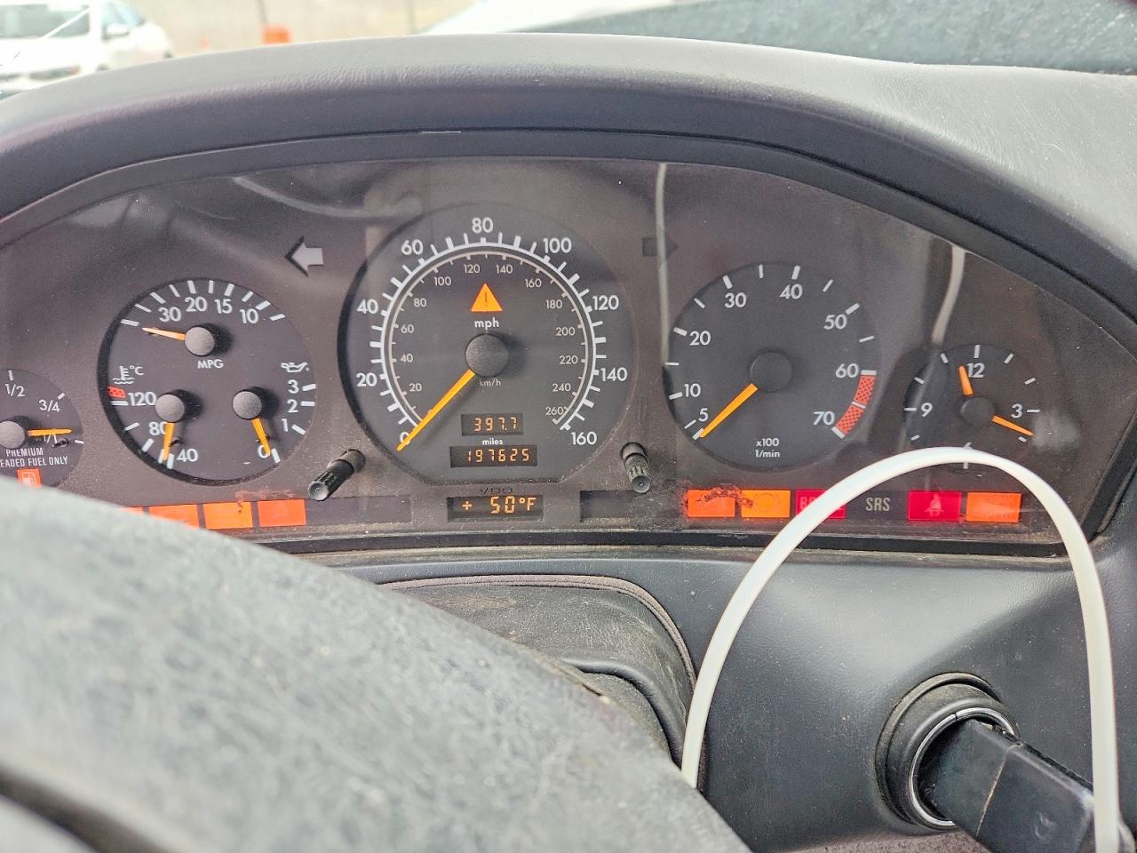 1997 Mercedes-benz Sl 500 Черный vin: WDBFA67FXVF147126