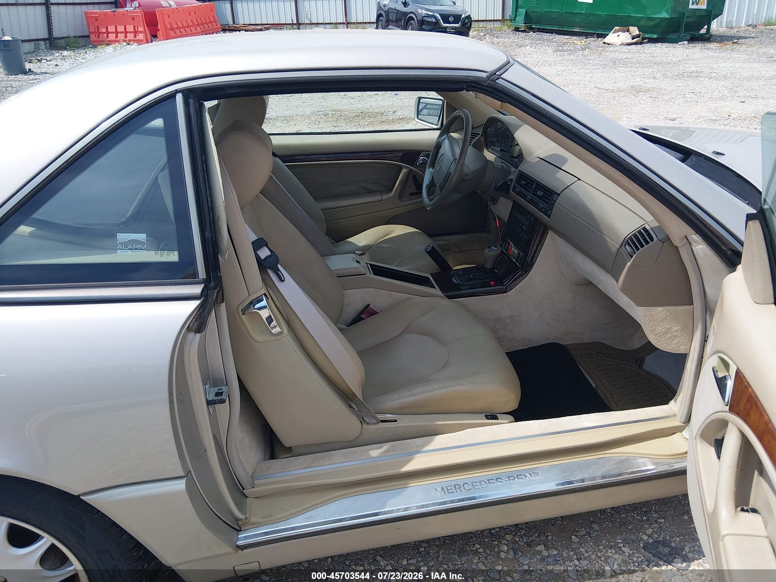 1998 Mercedes-benz Sl 500   Tan vin: WDBFA67FXWF164199